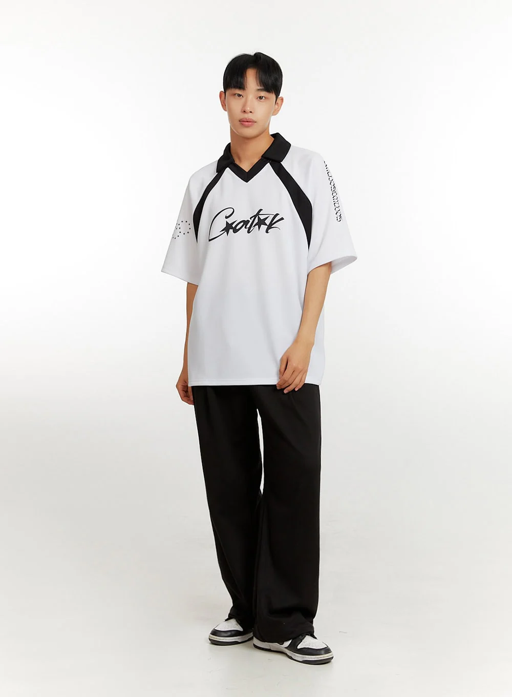 Men's Comfortable Activewear Wide Pants IU426 - Image 3