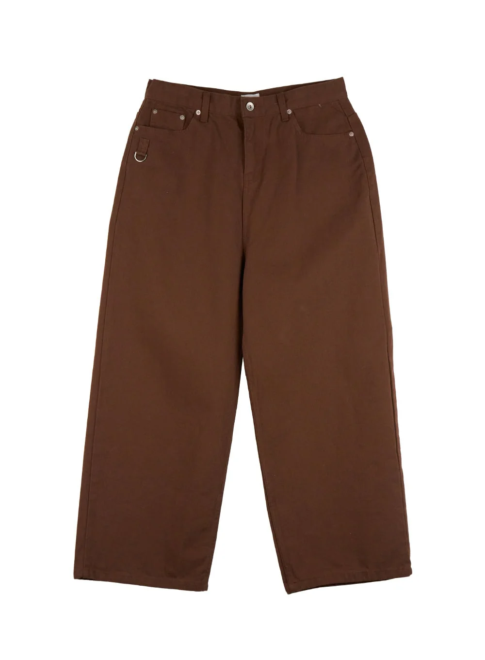 Men's Comfortable Wide-Fit Solid Color Pants IJ517 - Image 10