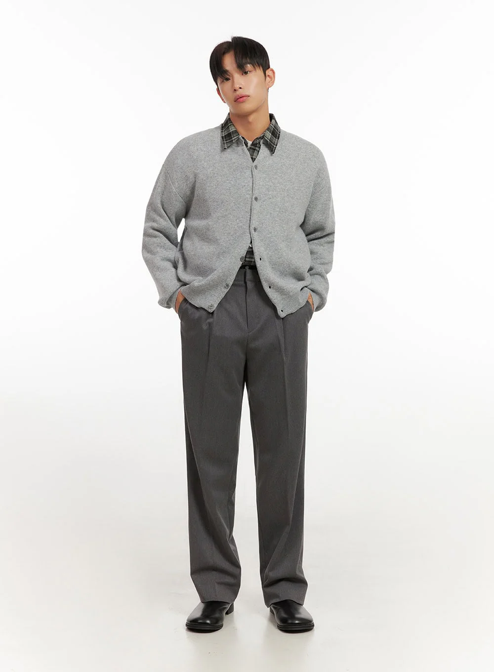 Men's Comfy Buttoned Sweater ID406 - Image 2