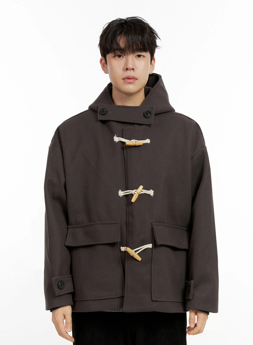 Men's ComfyChill Polyester Hoodie Coat IN422 - Image 10