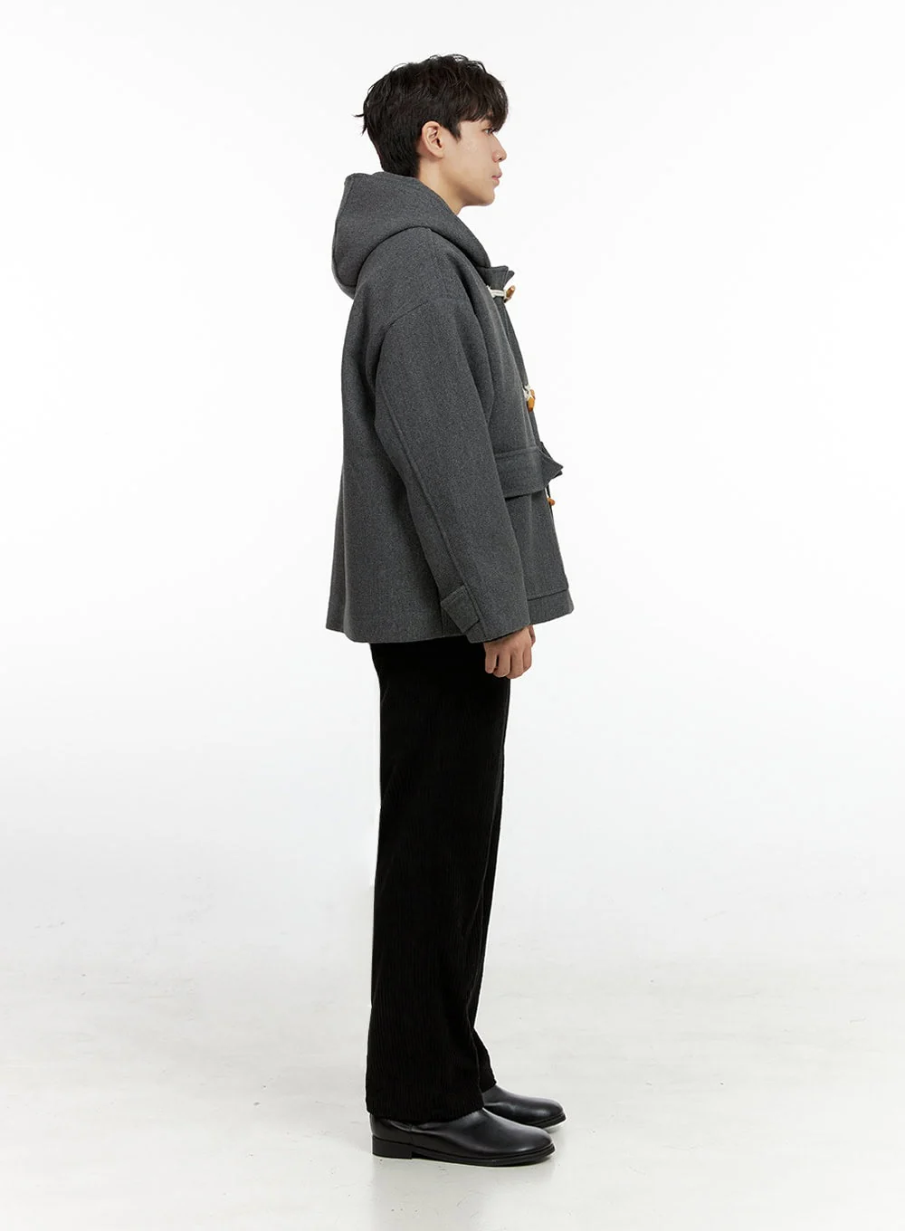 Men's ComfyChill Polyester Hoodie Coat IN422 - Image 7
