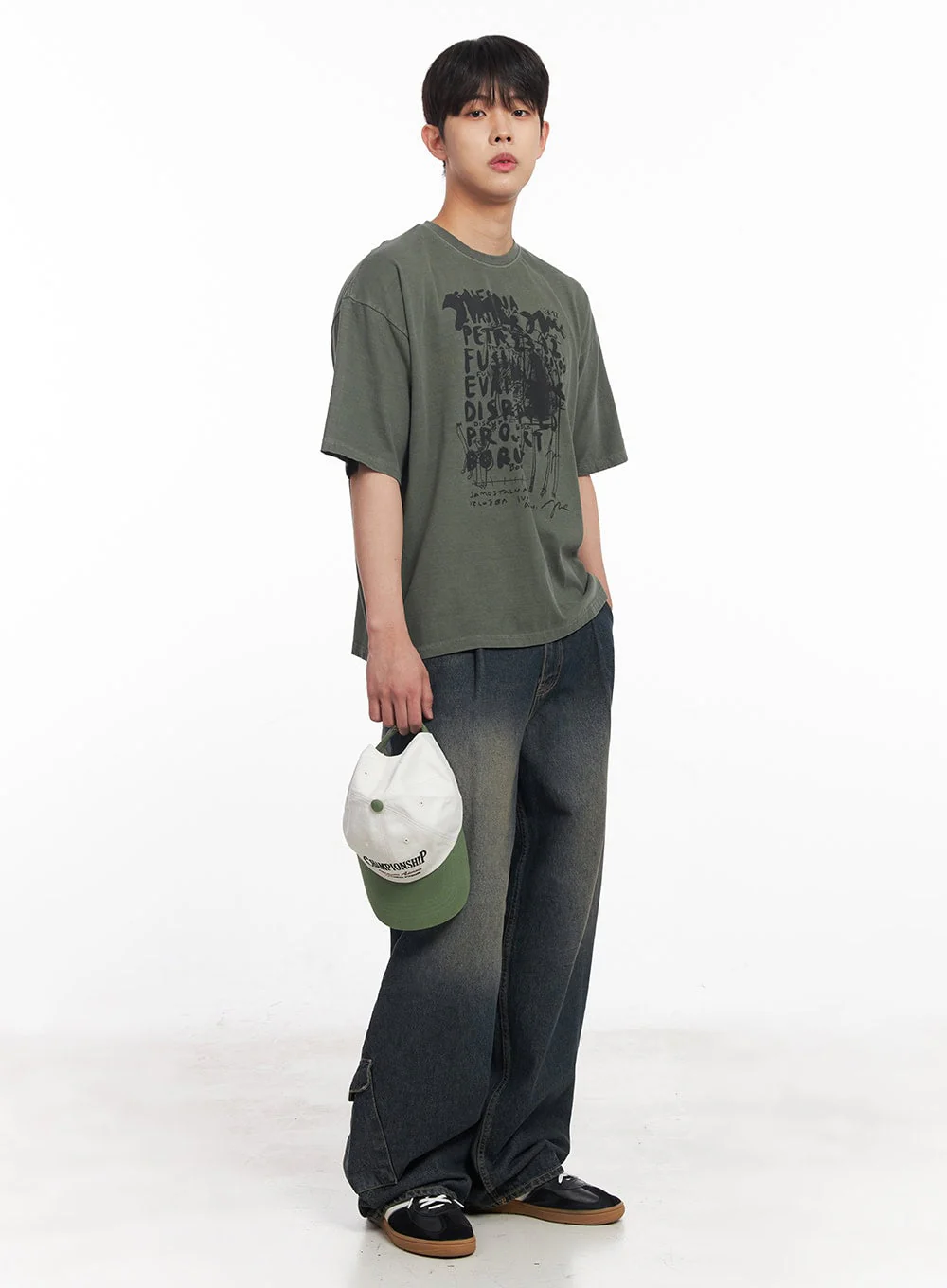 Men's Cotton Bliss Graphic T-Shirt IY522 - Image 2