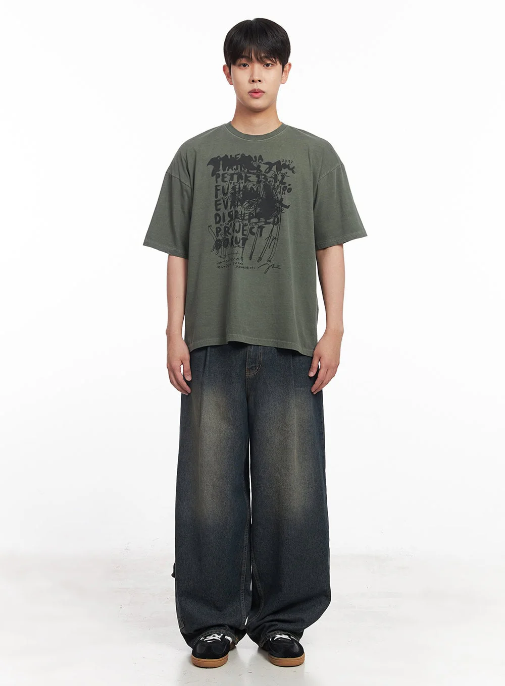 Men's Cotton Bliss Graphic T-Shirt IY522 - Image 6