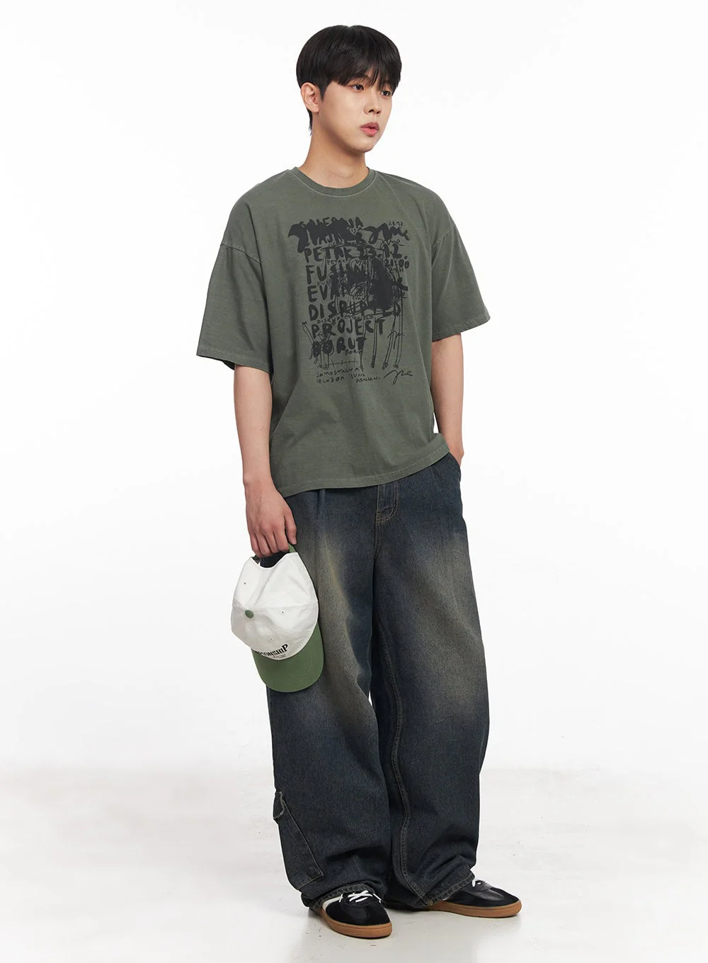 Men's Cotton Bliss Graphic T-Shirt IY522 - Image 9
