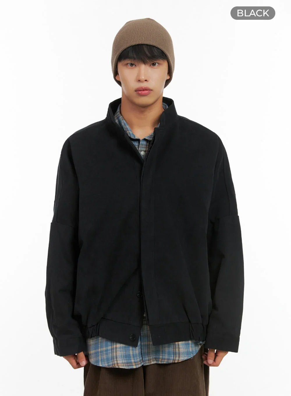 Men's Cotton Buttoned Cargo Jacket IS419 - Image 11