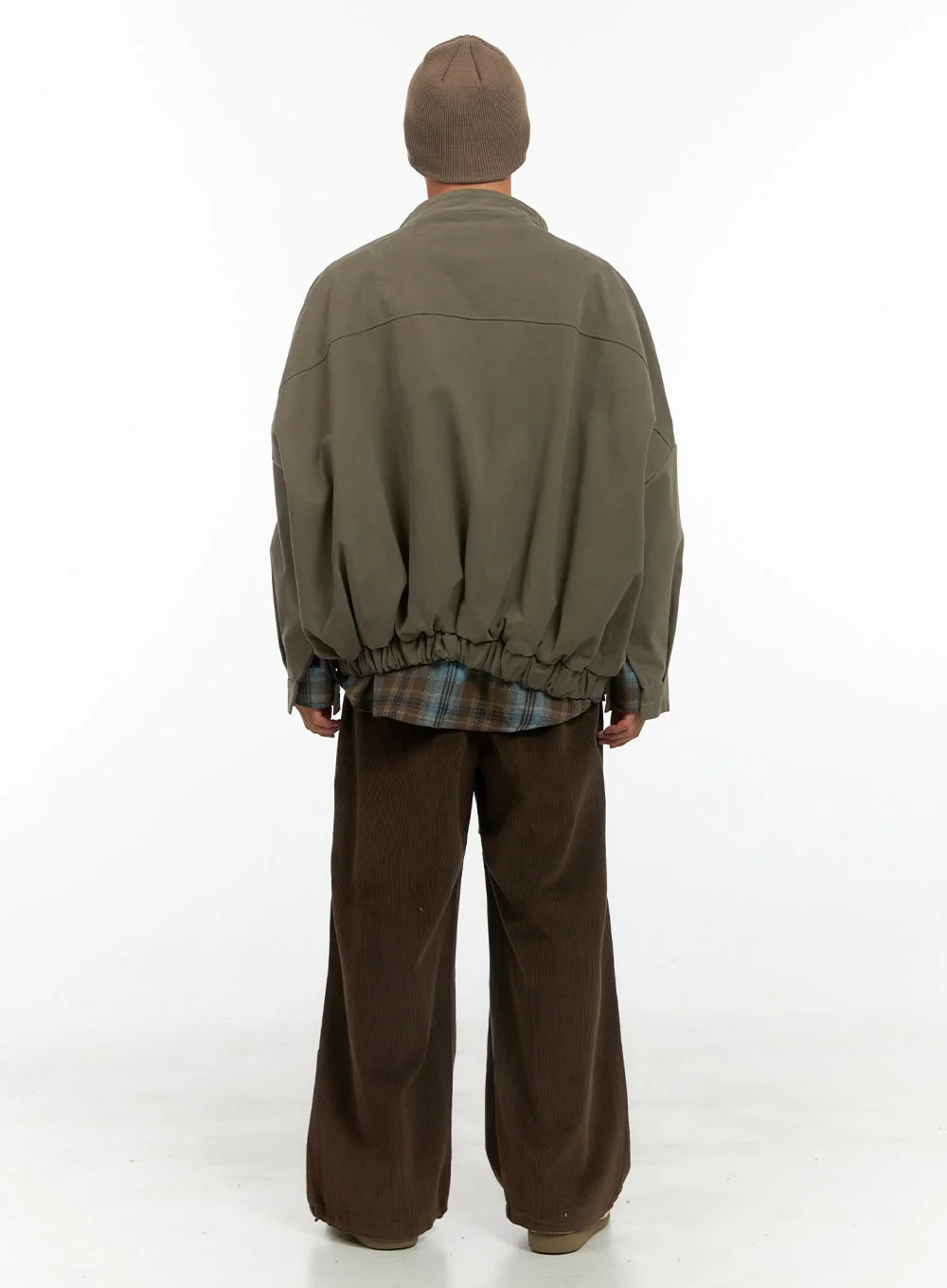 Men's Cotton Buttoned Cargo Jacket IS419 - Image 8