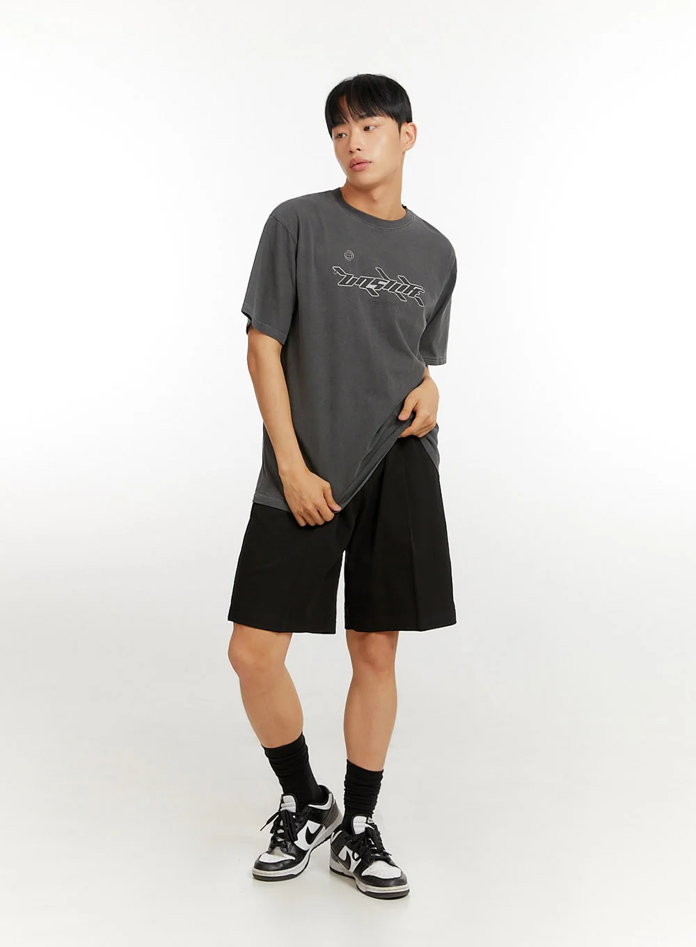 Men's Cotton Graphic Round Neck T-Shirt IU427 - Image 3