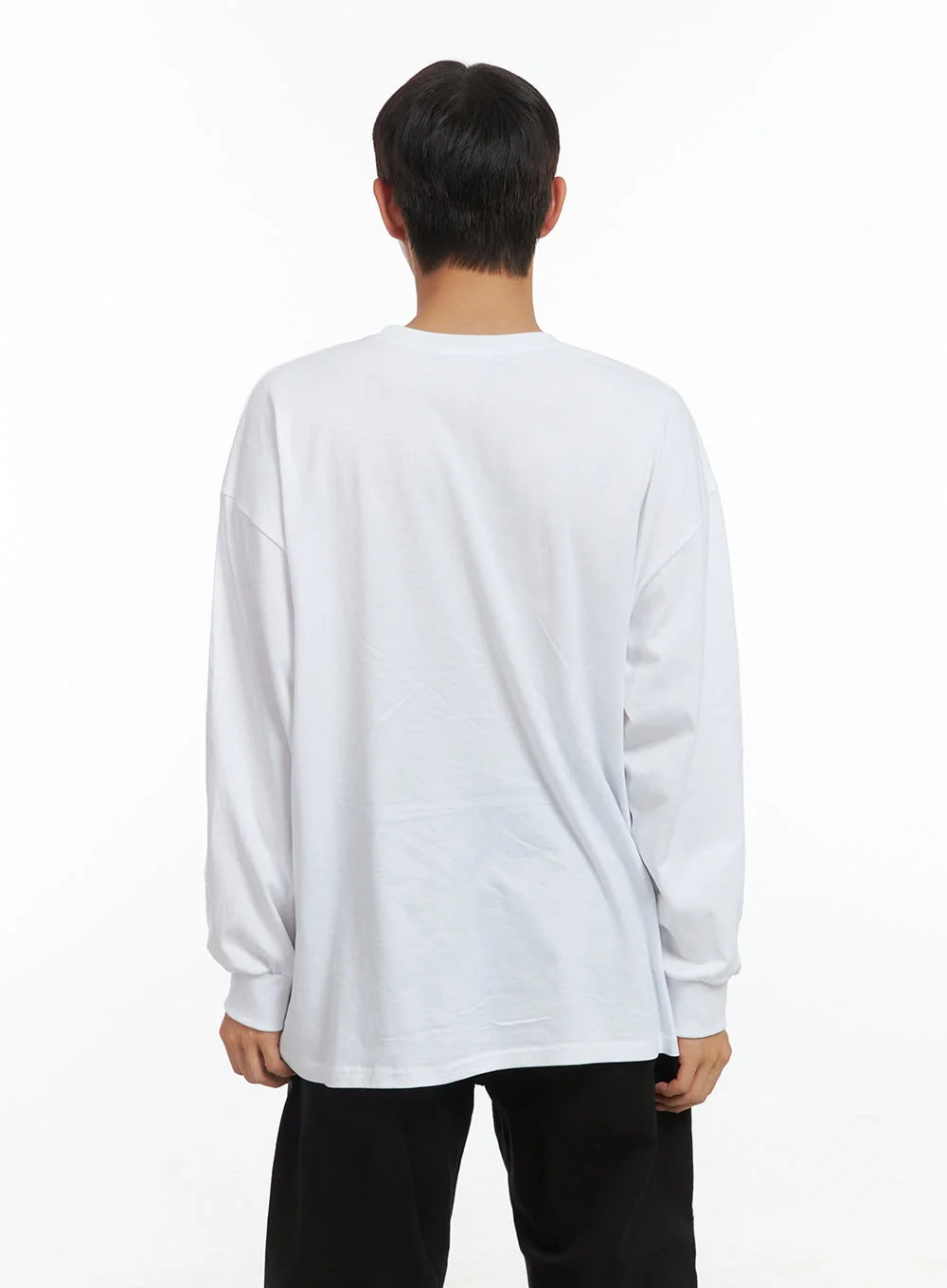 Men's Cotton Loose Fit Graphic Print Top CO408 - Image 7