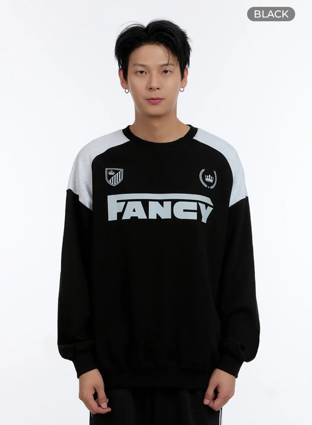 Men's Crew Neck Graphic Sweatshirt IO428 - Image 11