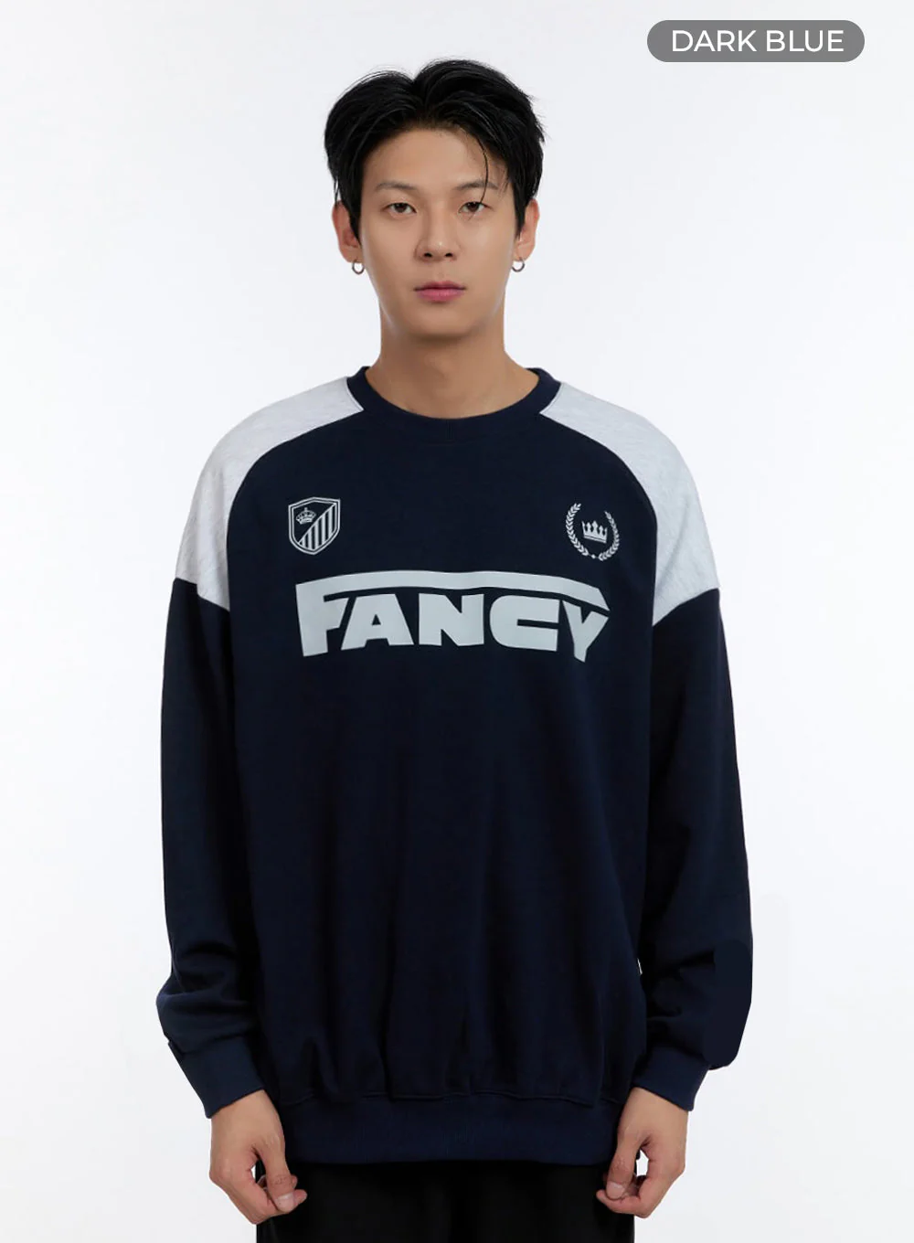 Men's Crew Neck Graphic Sweatshirt IO428 - Image 13