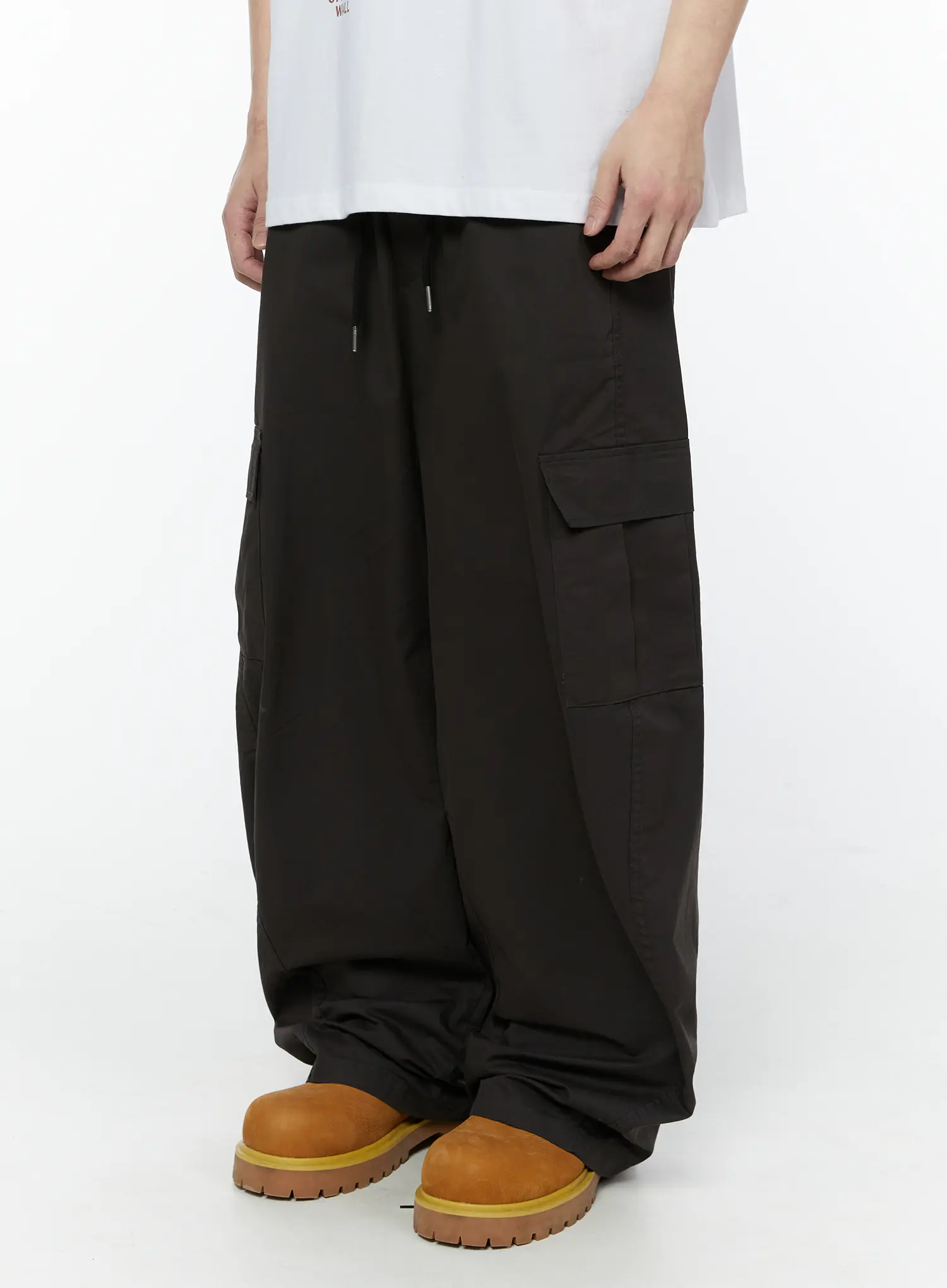 Men's Curved Fit Cargo Trousers IA527 - Image 6