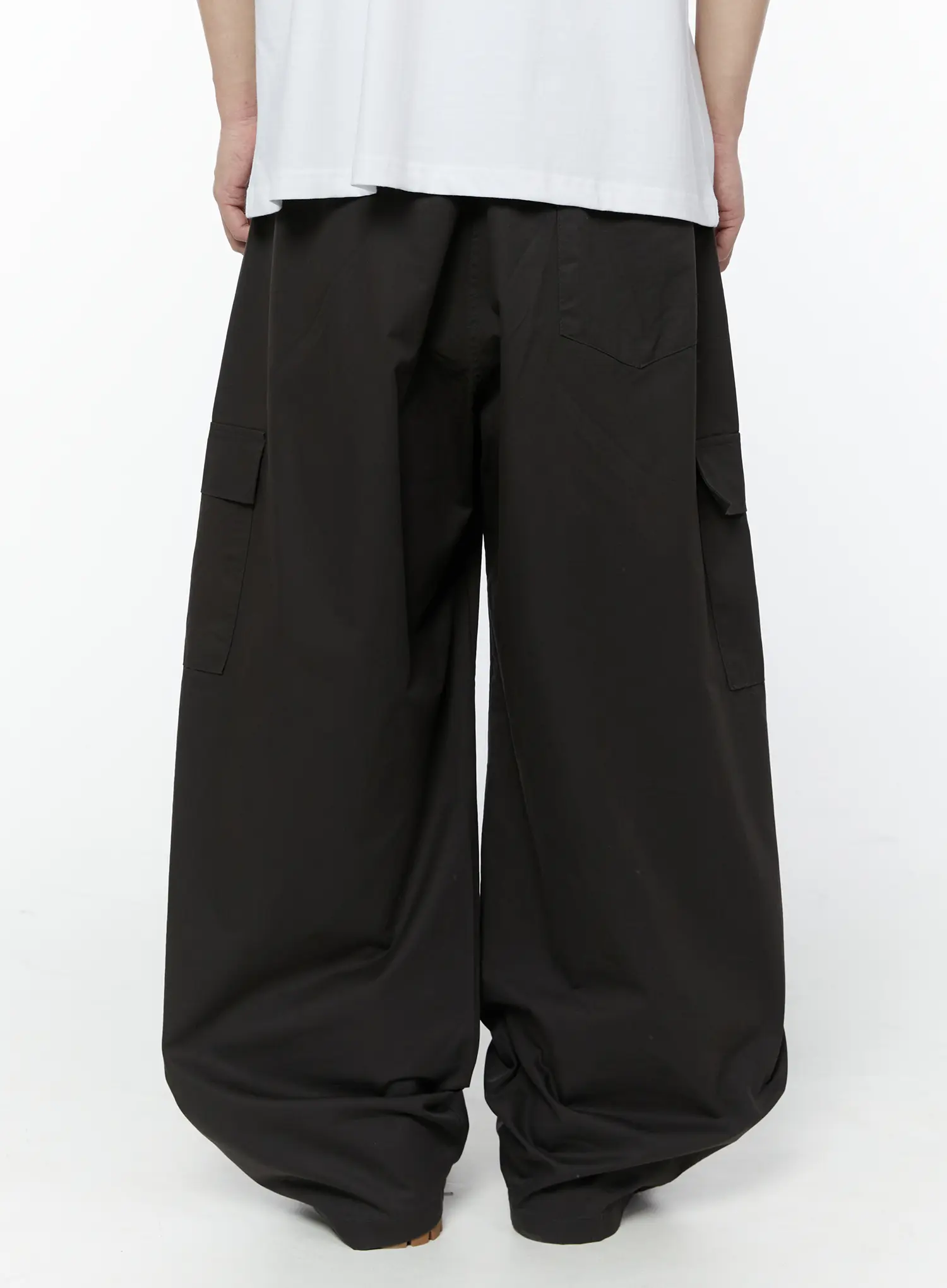 Men's Curved Fit Cargo Trousers IA527 - Image 9