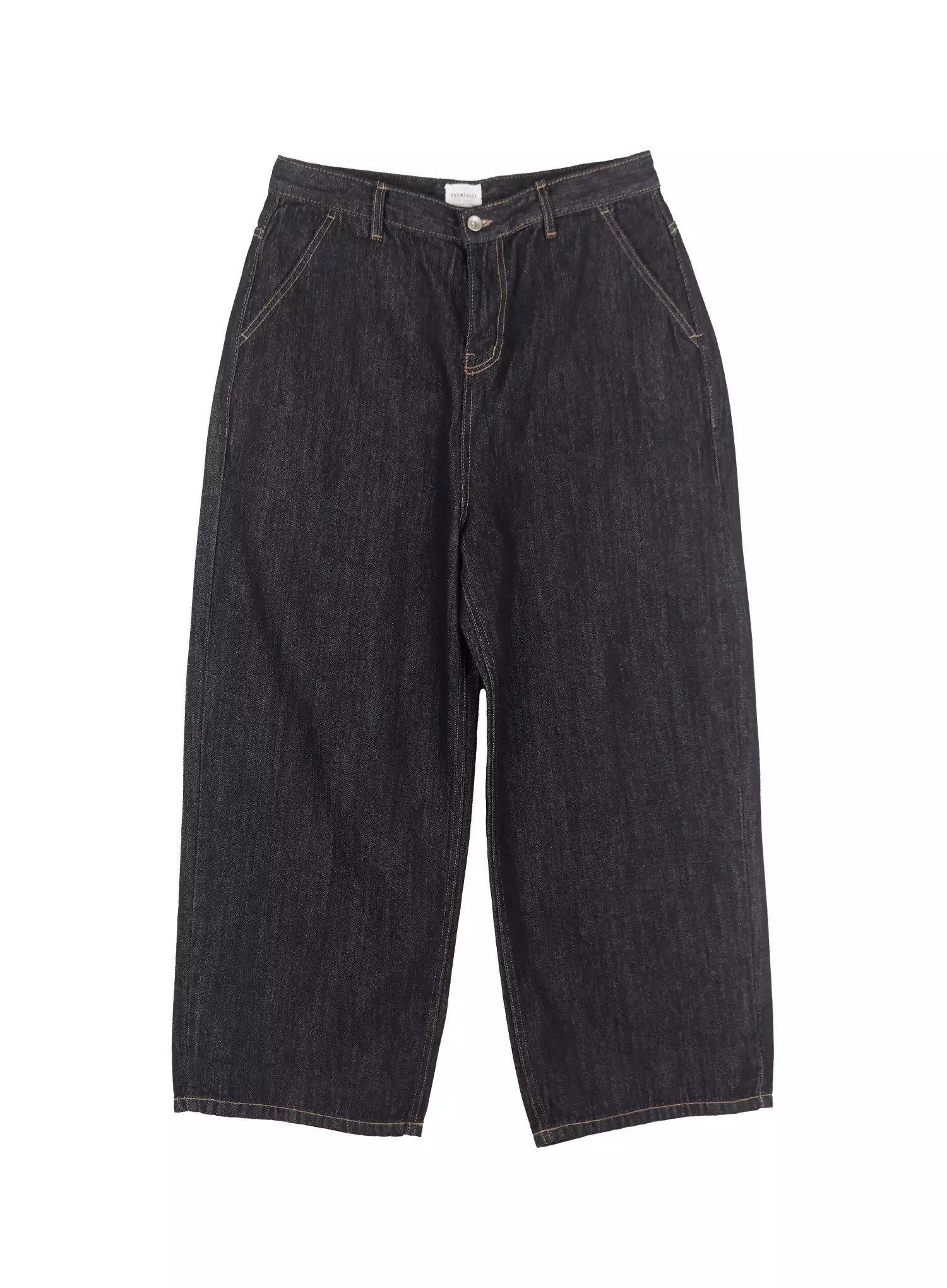 Men's Dark Denim Baggy Jeans IL516 - Image 14