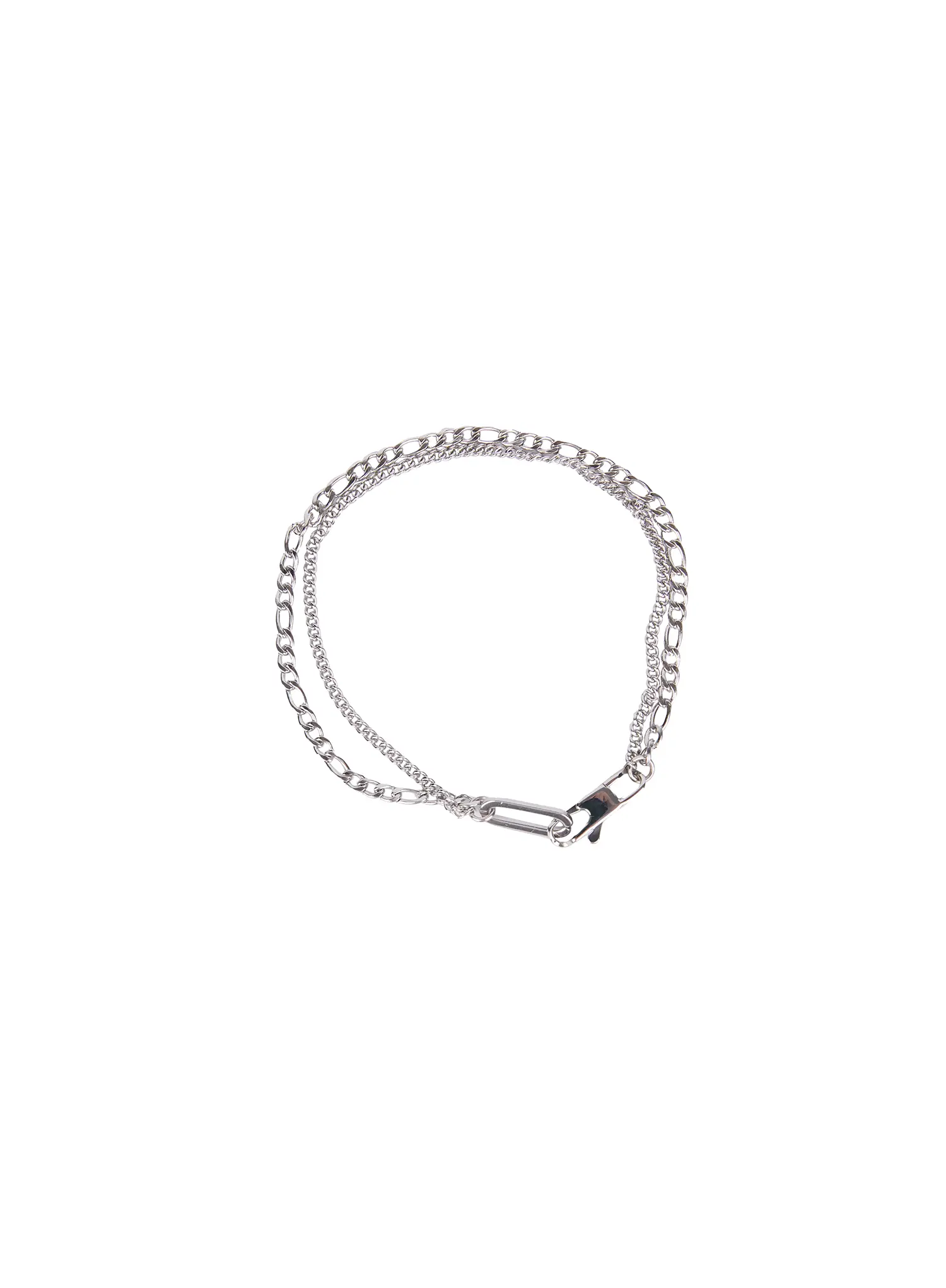 Men's Double-Chain Minimalist Bracelet IL504