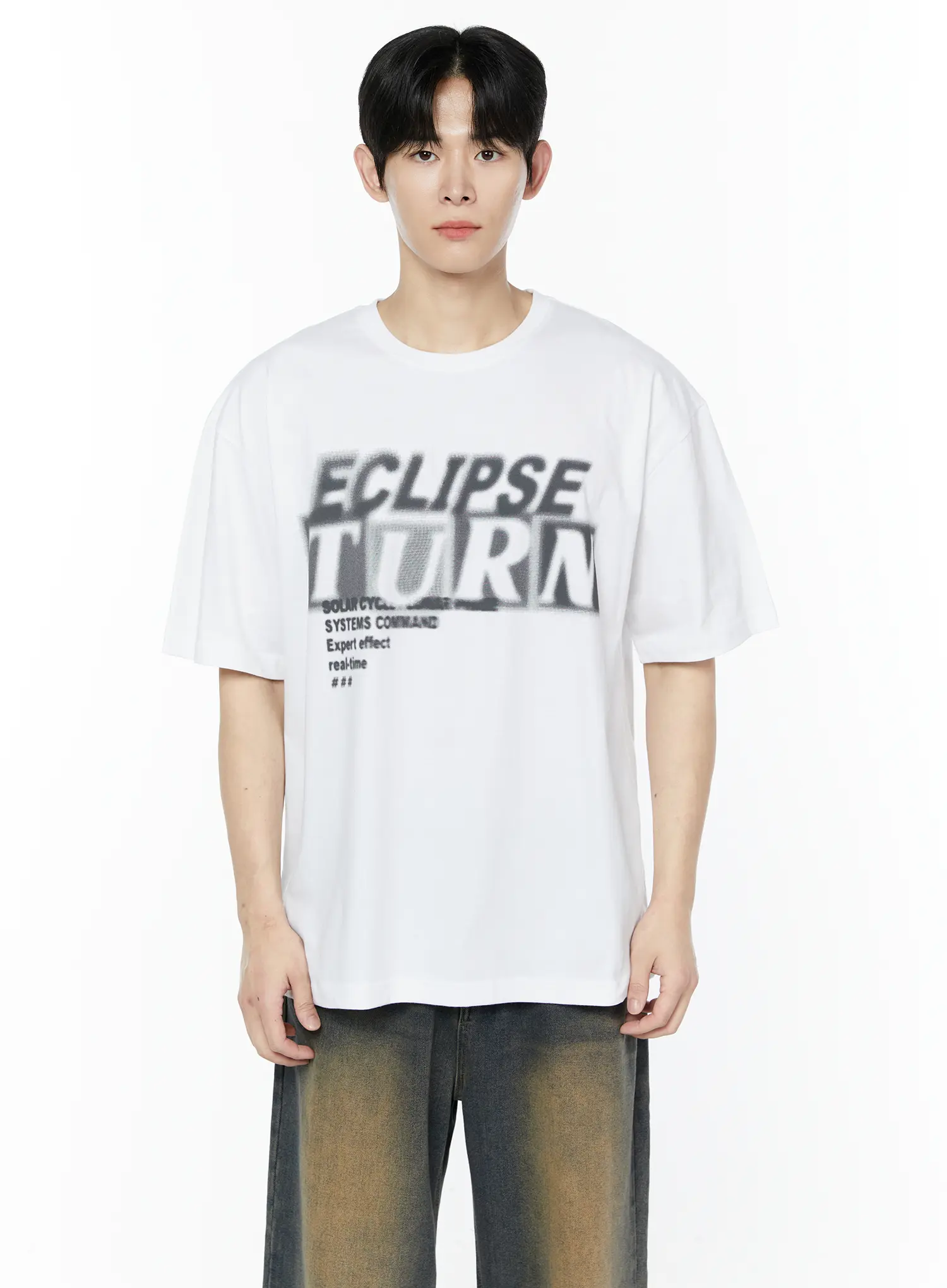 Men's Eclipse Turn Graphic T-Shirt IA527 - Image 10