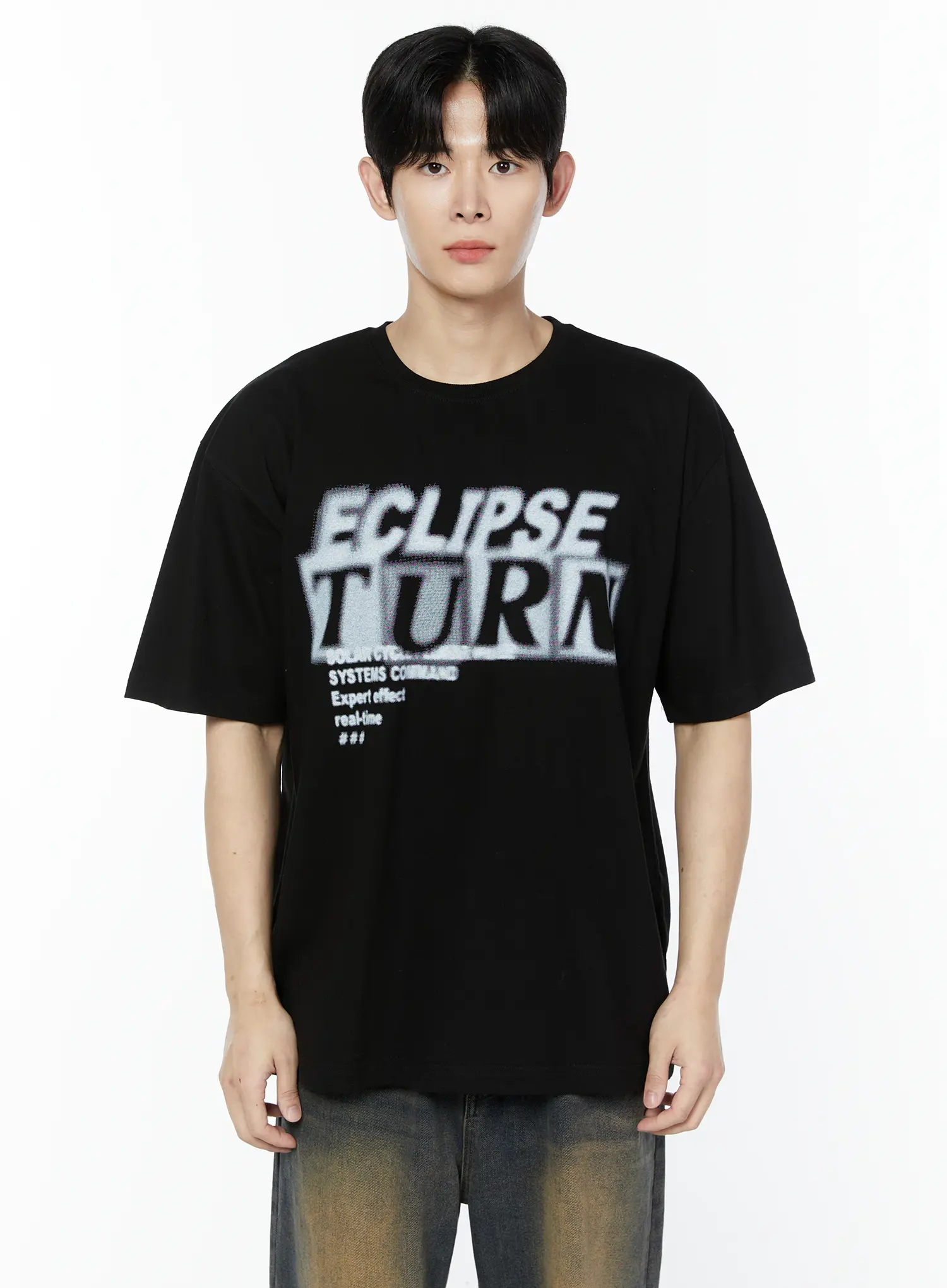 Men's Eclipse Turn Graphic T-Shirt IA527 - Image 11
