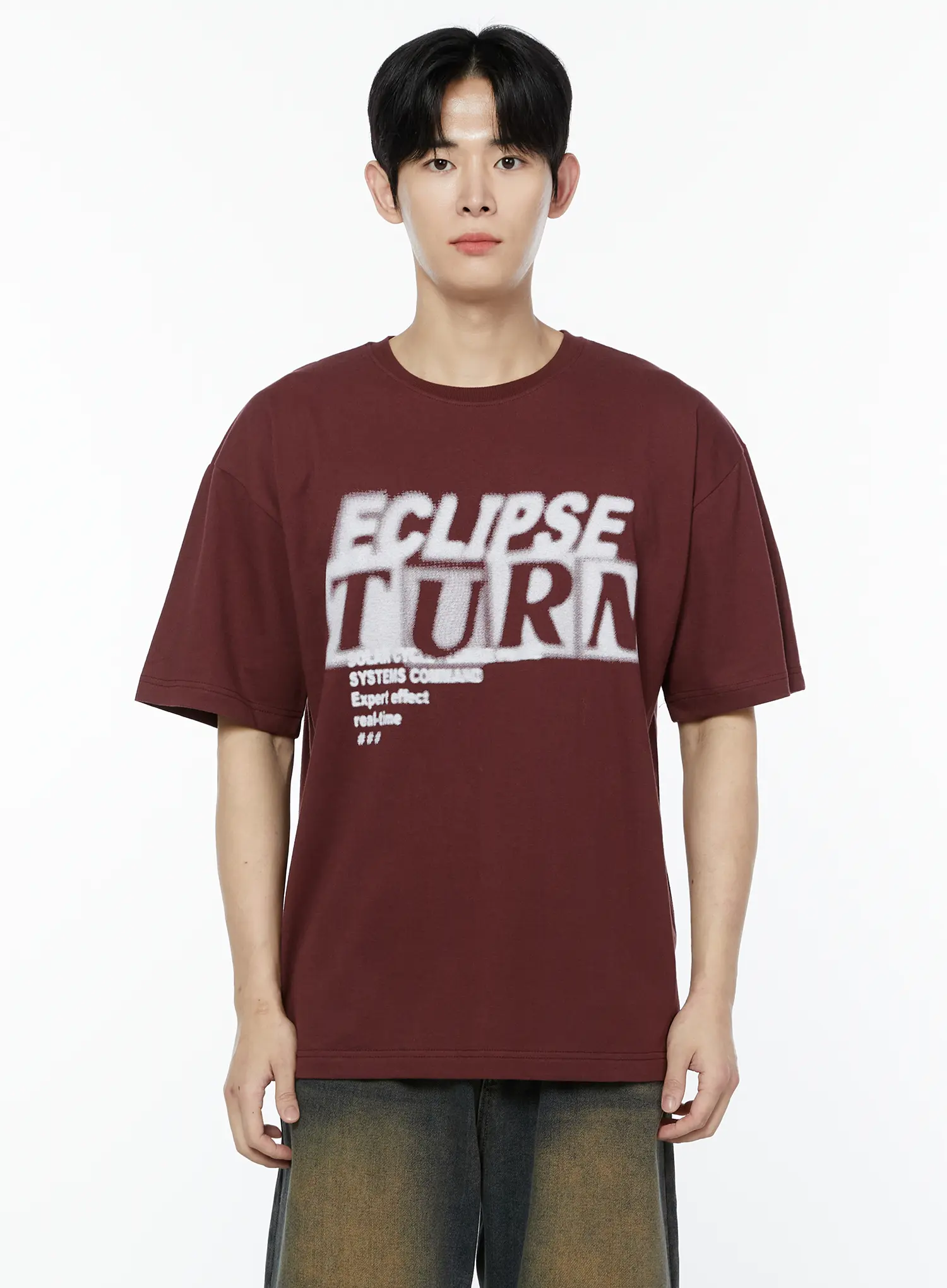 Men's Eclipse Turn Graphic T-Shirt IA527 - Image 8