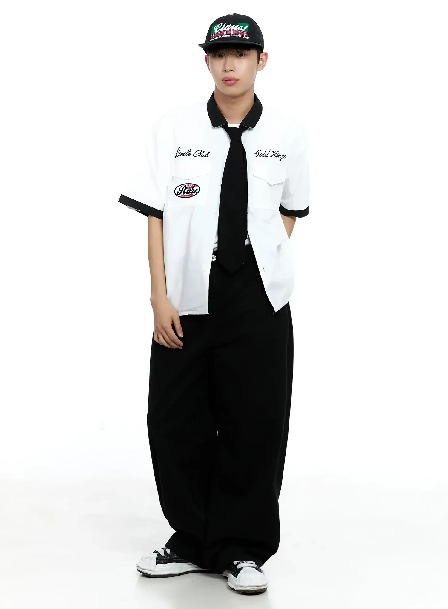 Men's Embroidered Graphic Shirt IG520 - Image 15
