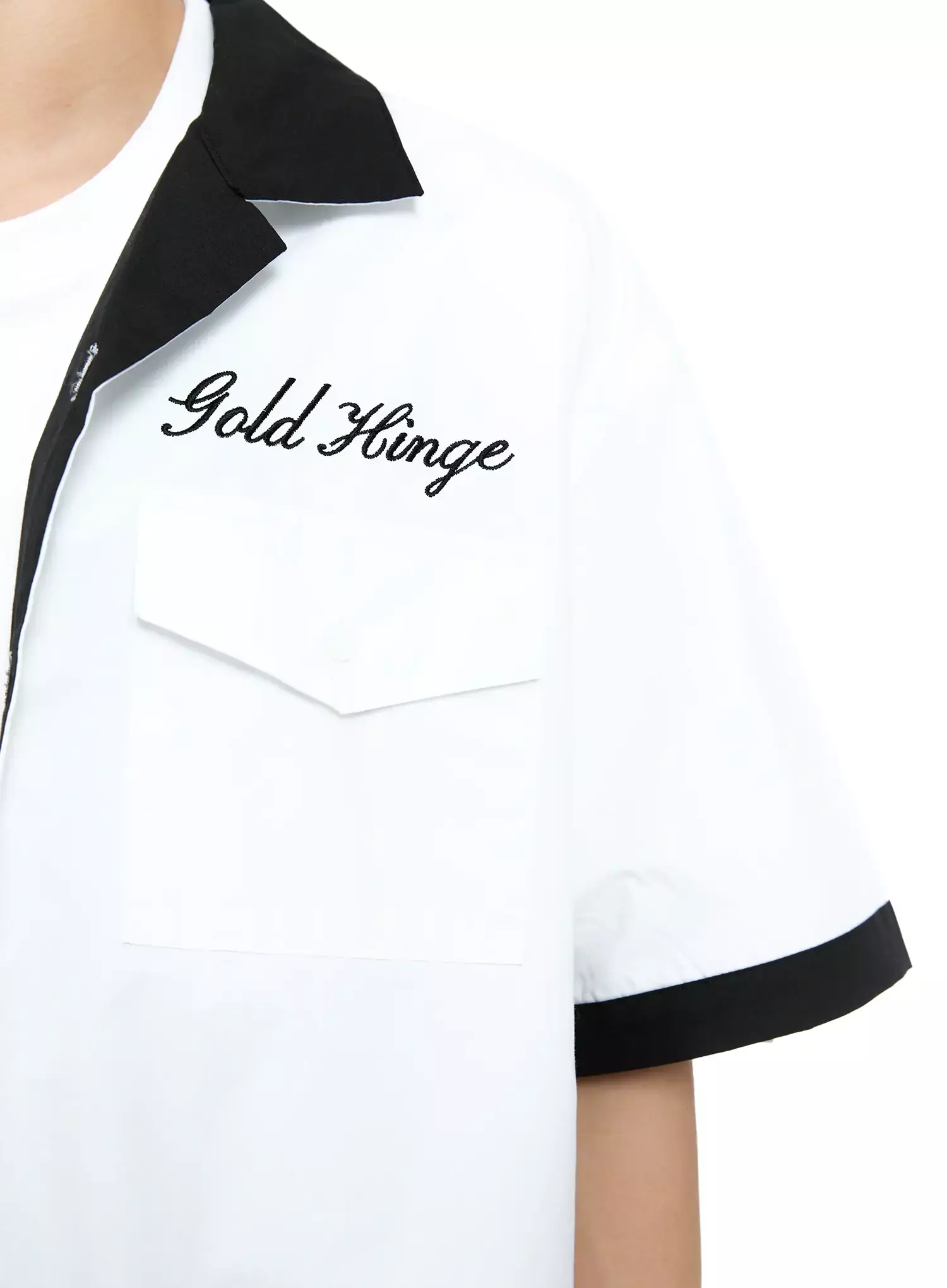 Men's Embroidered Graphic Shirt IG520 - Image 6