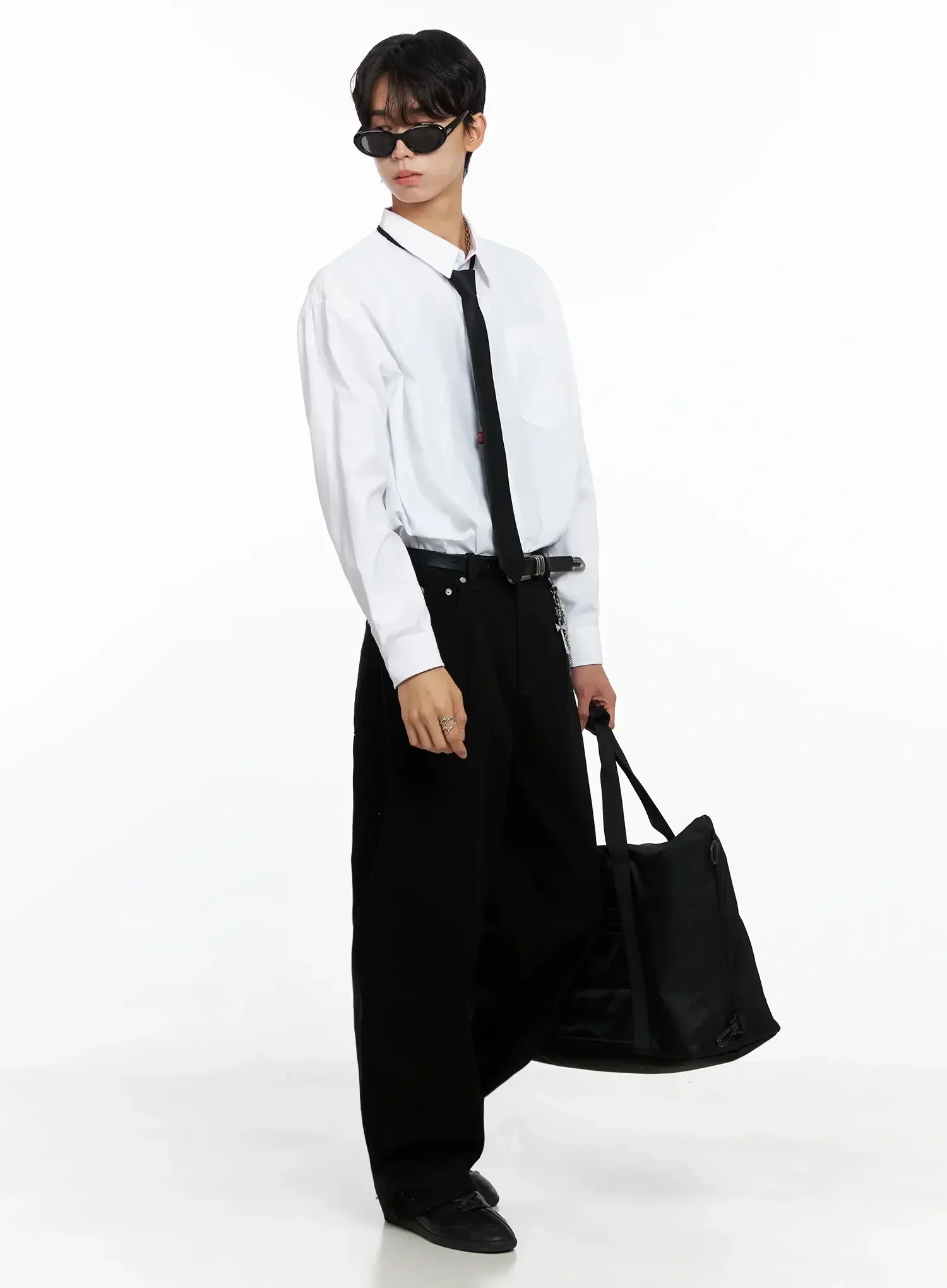 Men's Essential Button-Up Shirt IO517 - Image 13