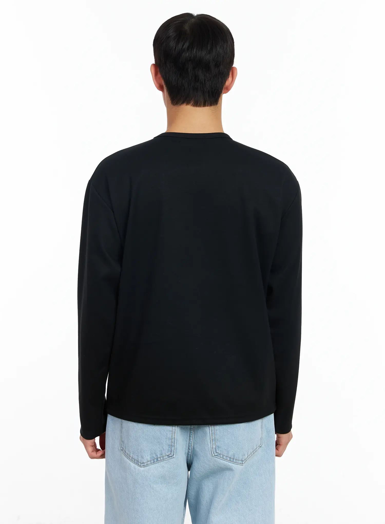 Men's Essential Long Sleeve Tee IM511 - Image 5