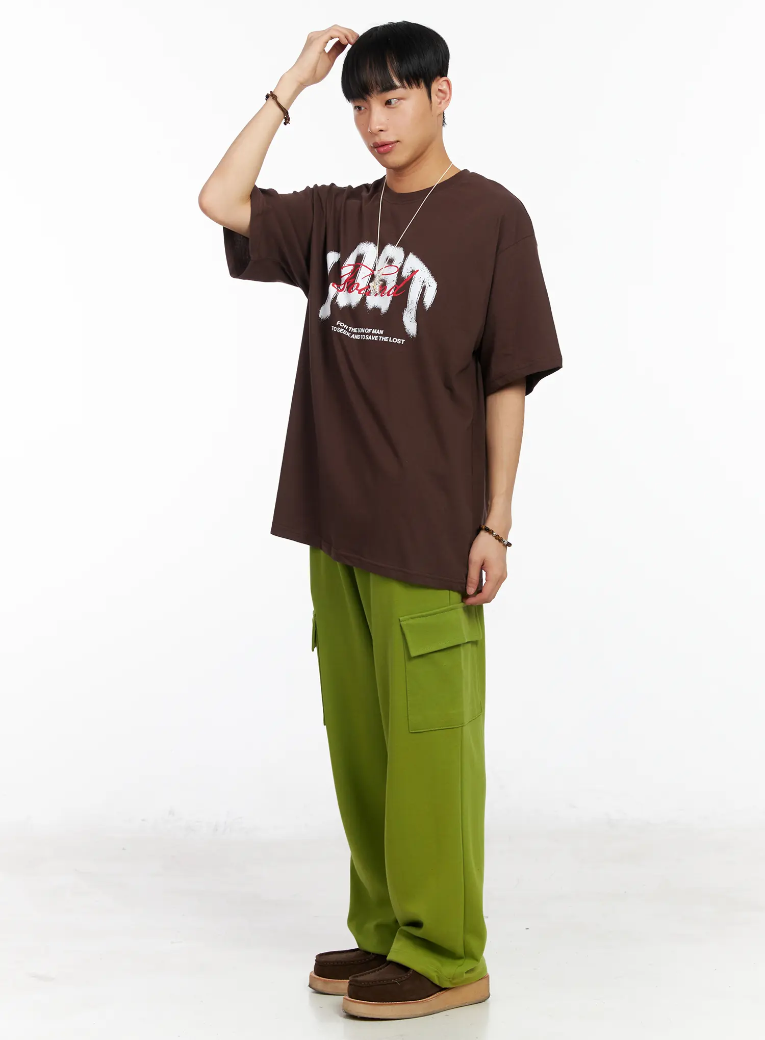 Men's Essential String Cargo Pants IA501 - Image 10