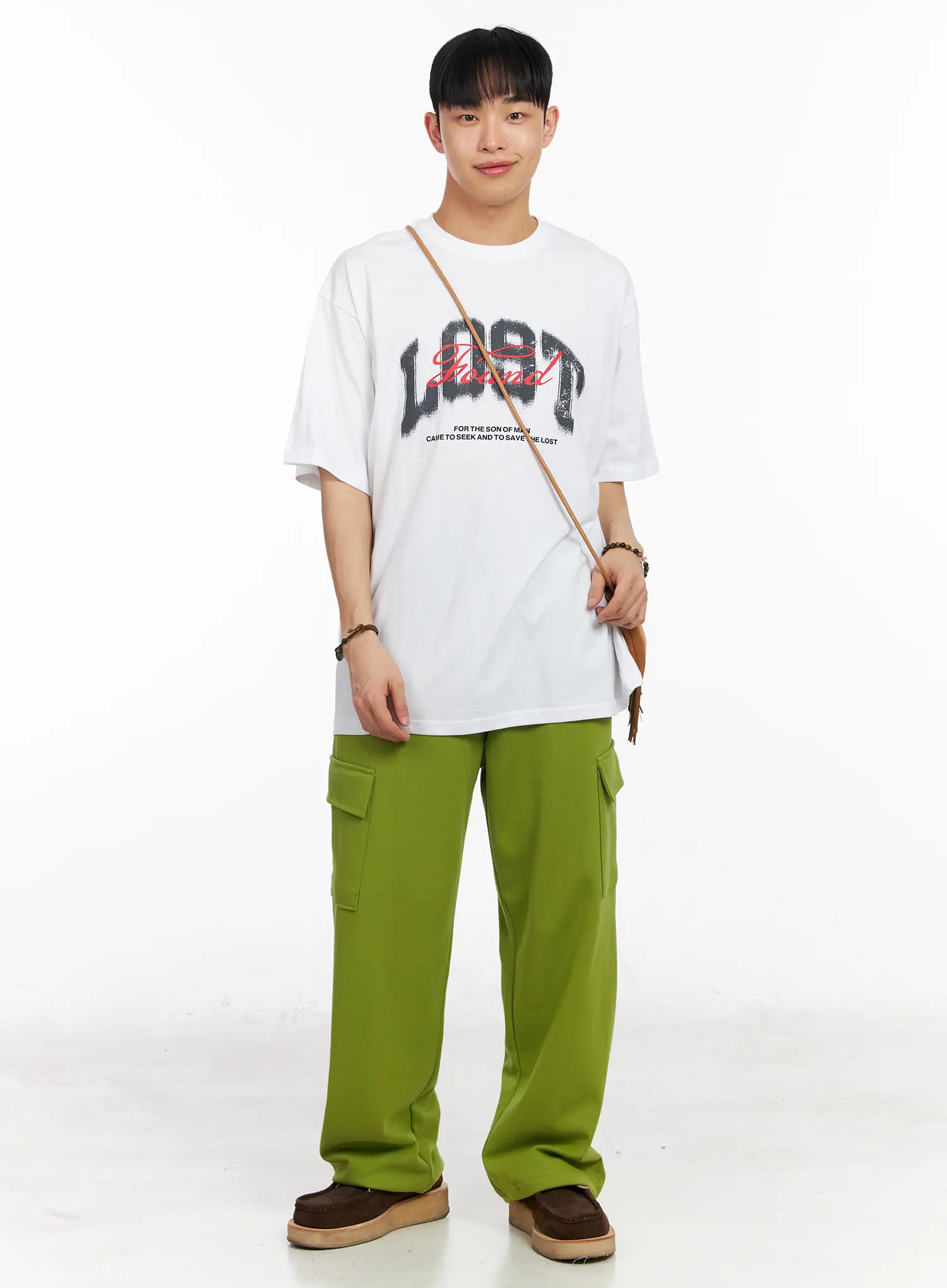 Men's Essential String Cargo Pants IA501 - Image 9