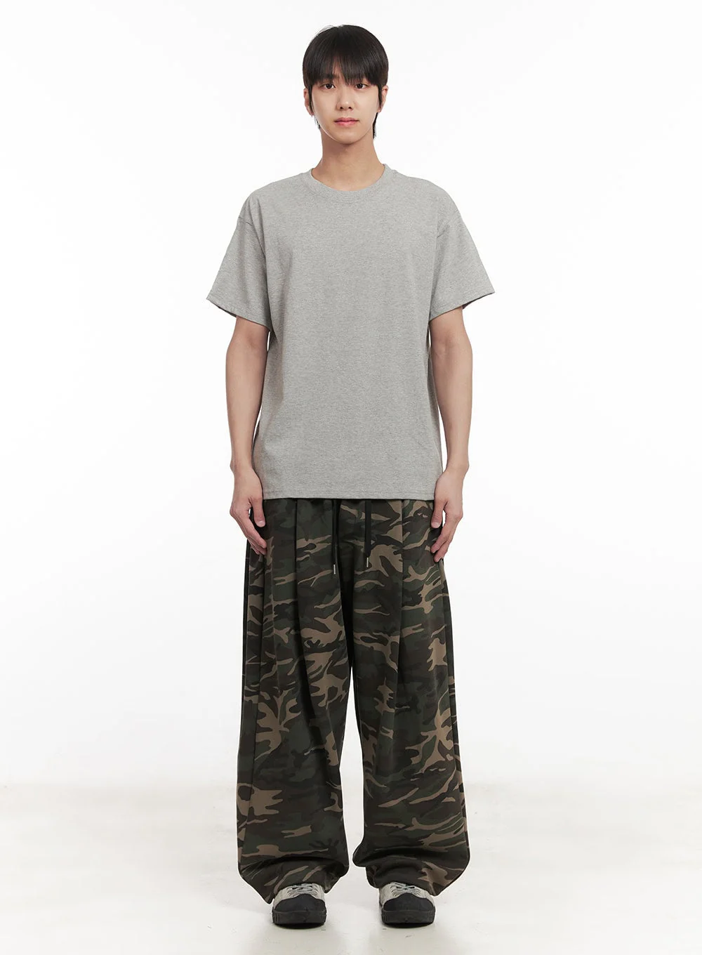 Men's Essential T-Shirt (Gray) IM518 - Image 2