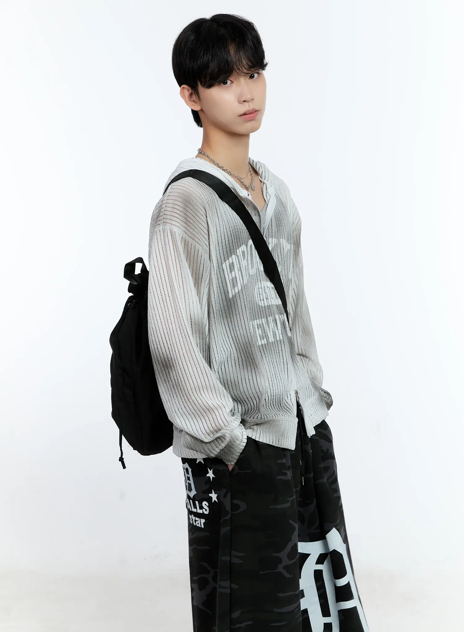 Men's Everyday Sling Bag IL529 - Image 5
