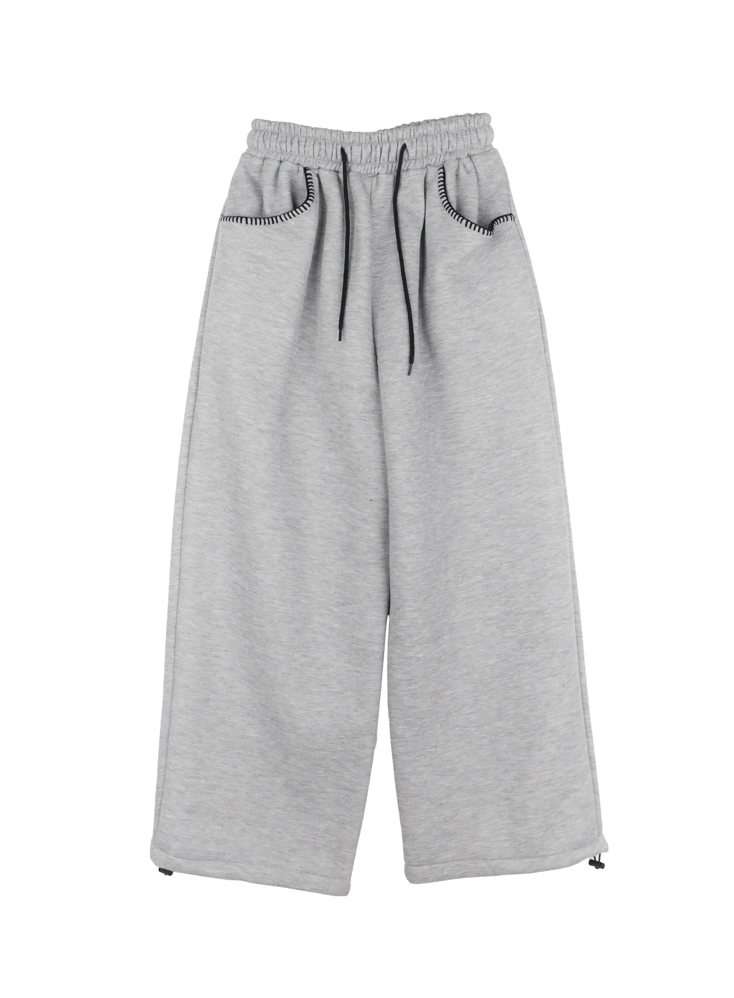 Men's Fleece Drawstring Sweatpants IF506 - Image 13