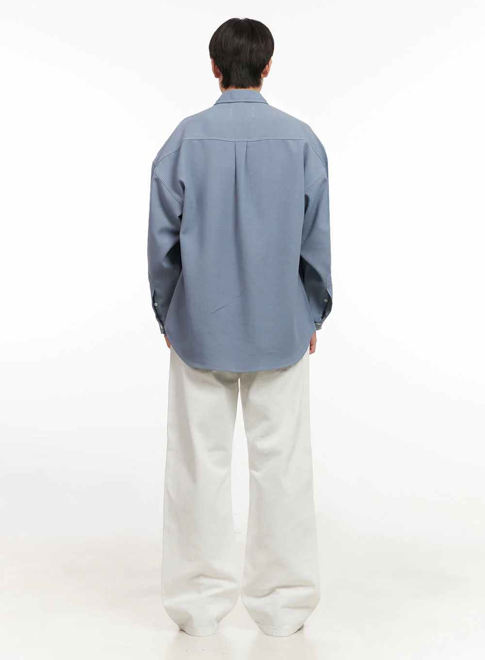 Men's Fleece-Lined Button Up Shirt IJ517 - Image 10