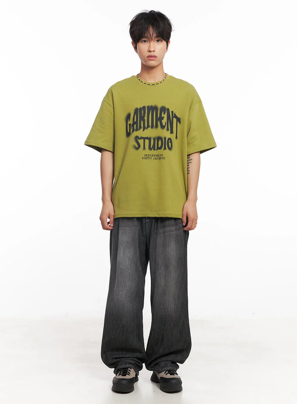 Men's Garment Graphic T-Shirt IY508 - Image 6