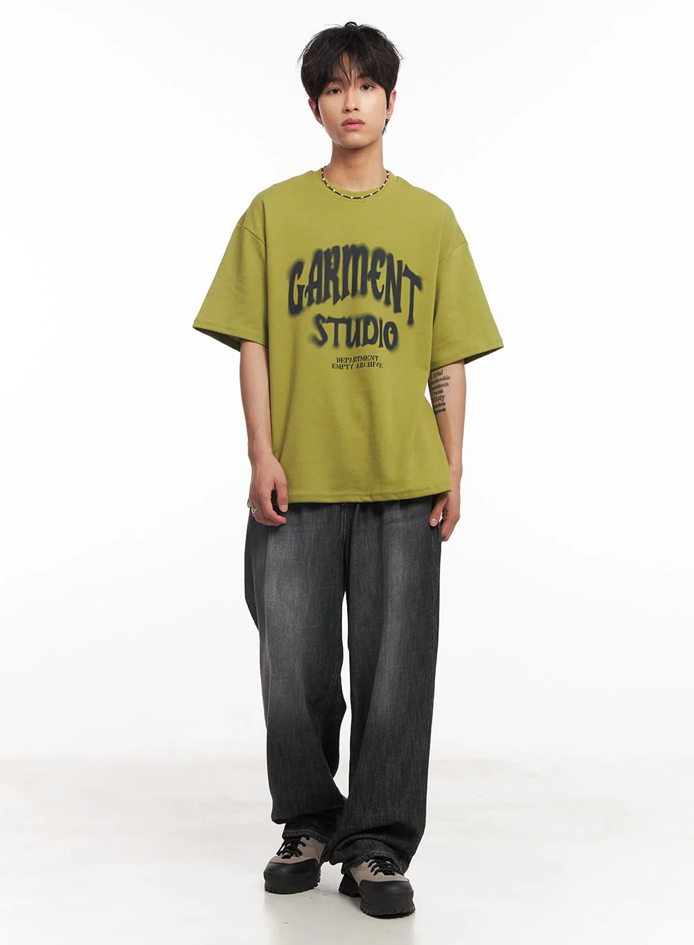 Men's Garment Graphic T-Shirt IY508 - Image 8