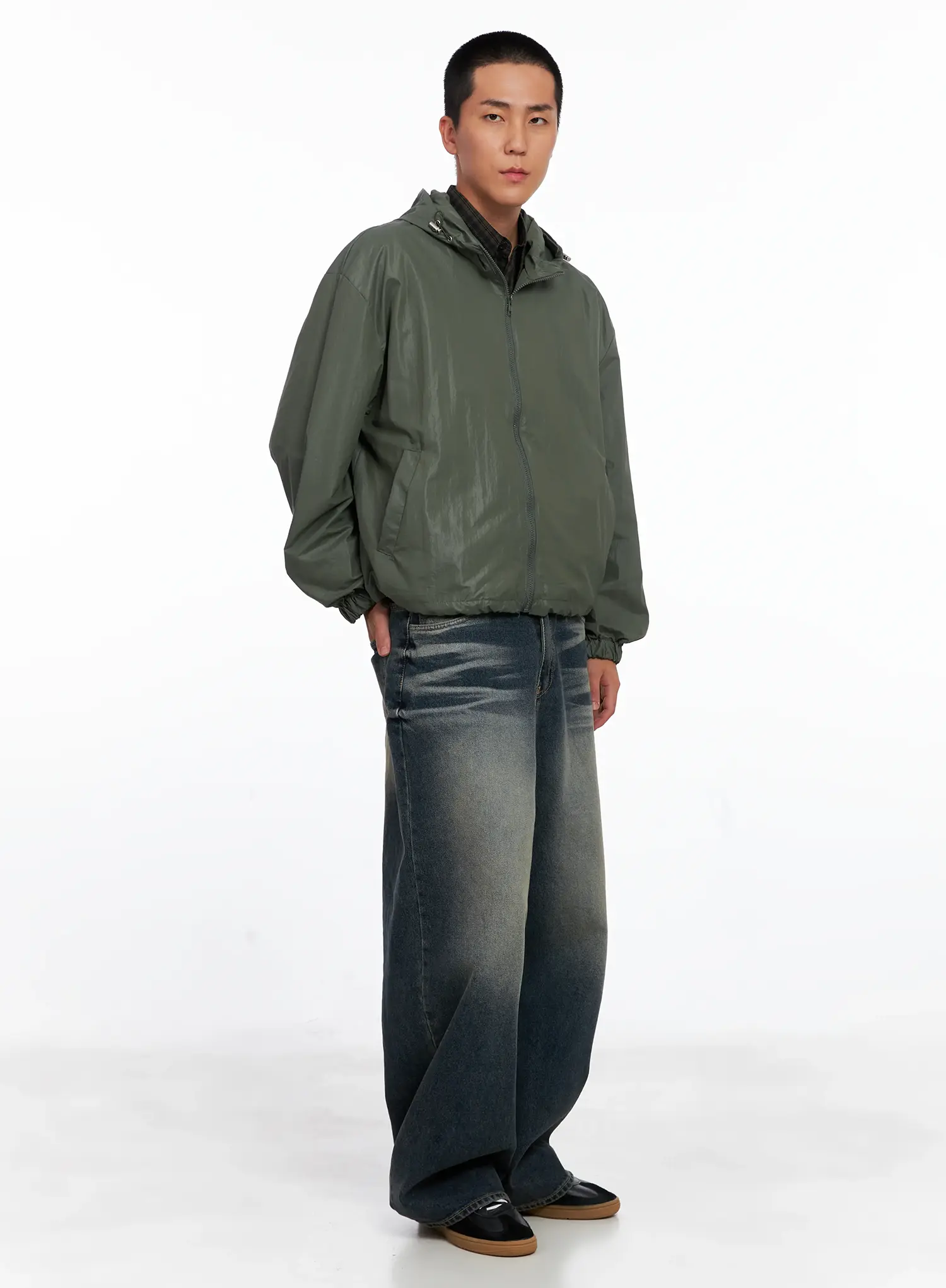 Men's Glossy Windbreaker IS510 - Image 2