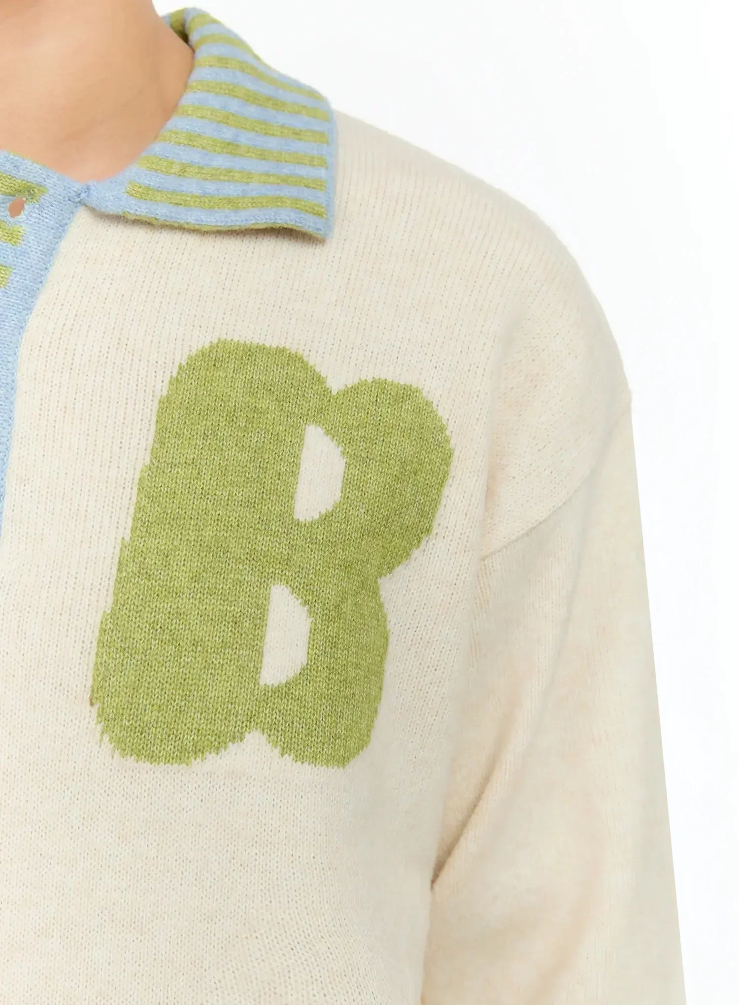 Men's Graphic Collar Sweater IN506 - Image 6