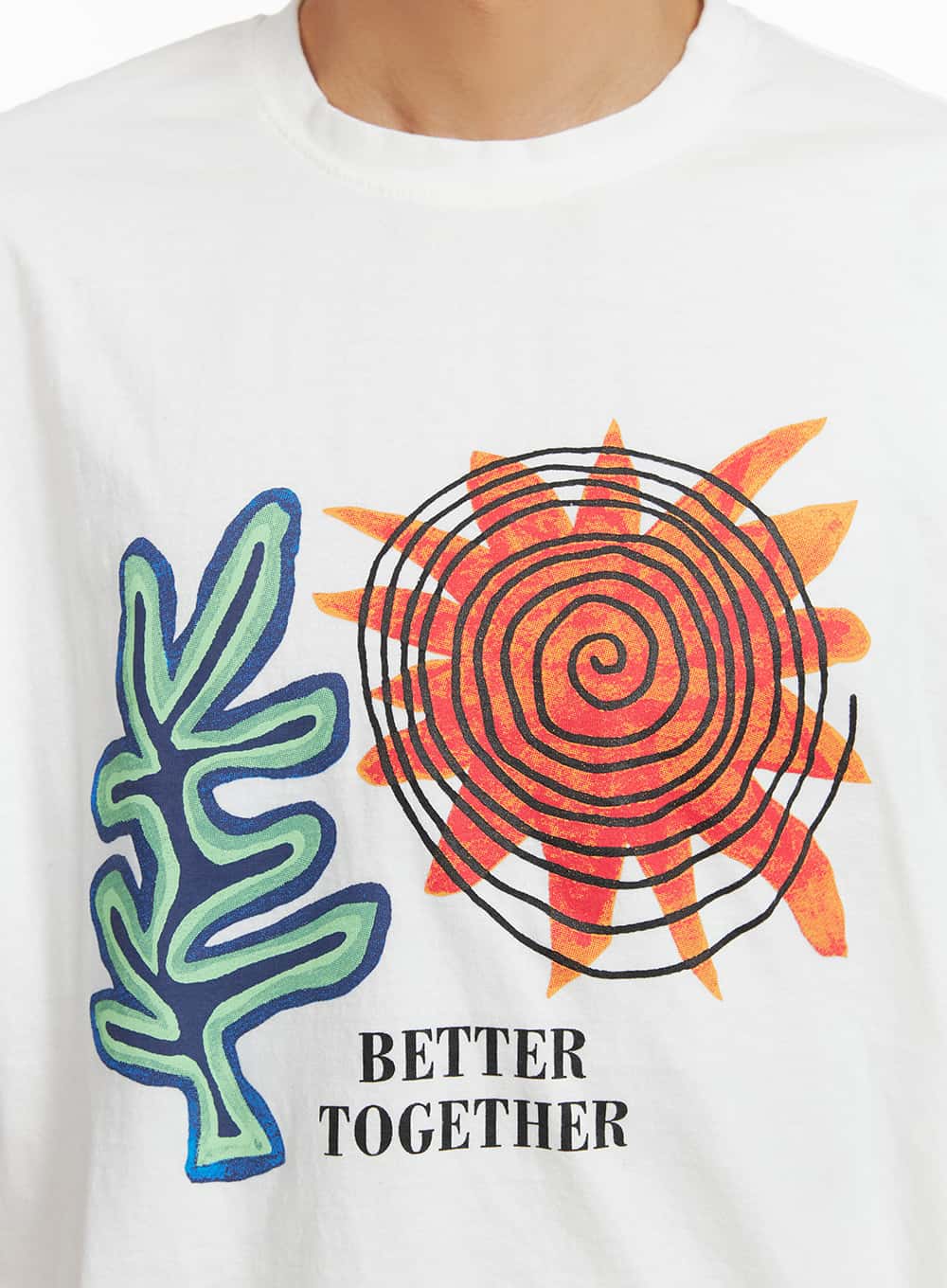 Men's Graphic Cotton T-Shirt IA402 - Image 2