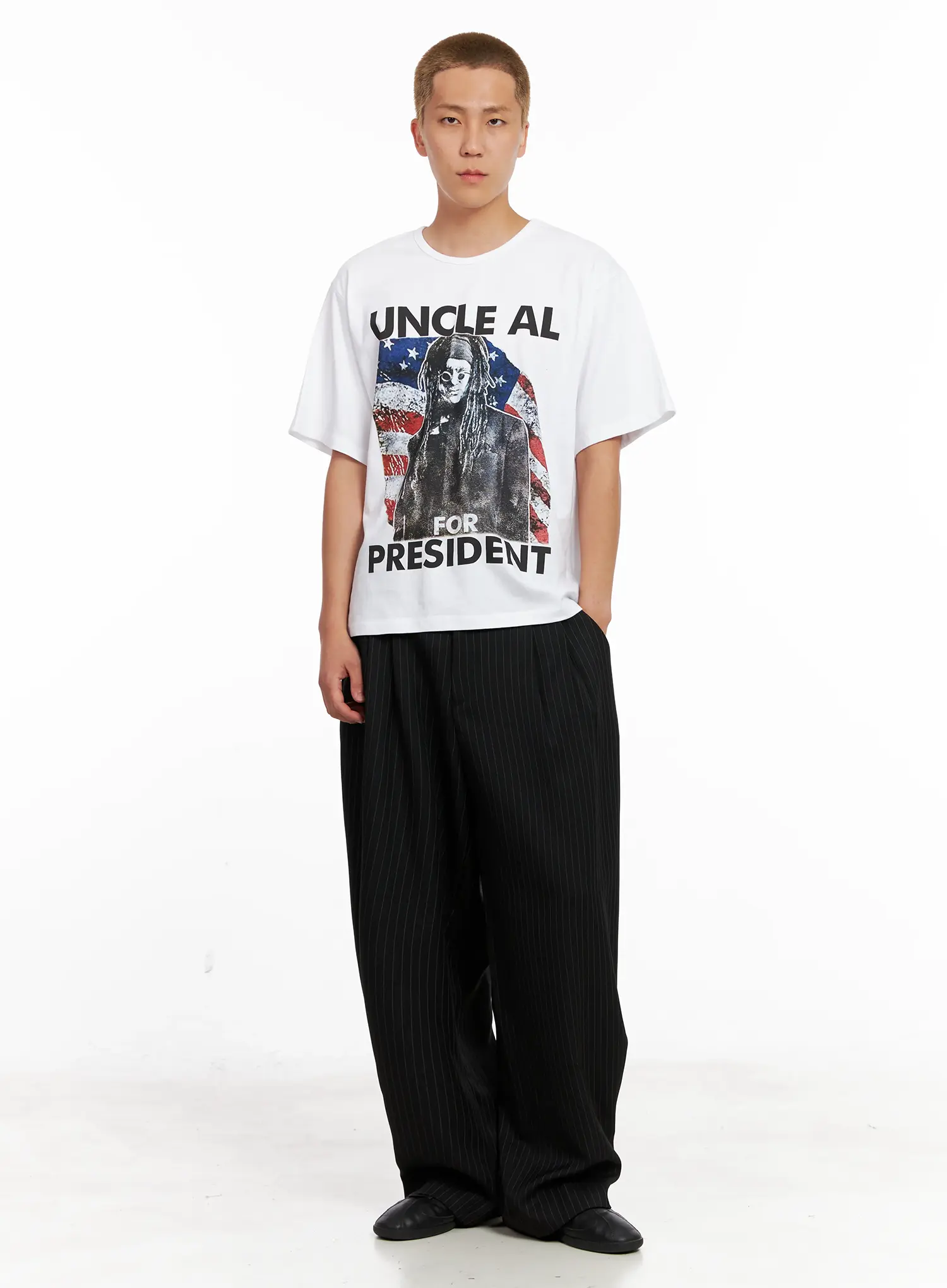 Men's Graphic Cotton Tee IL521 - Image 13