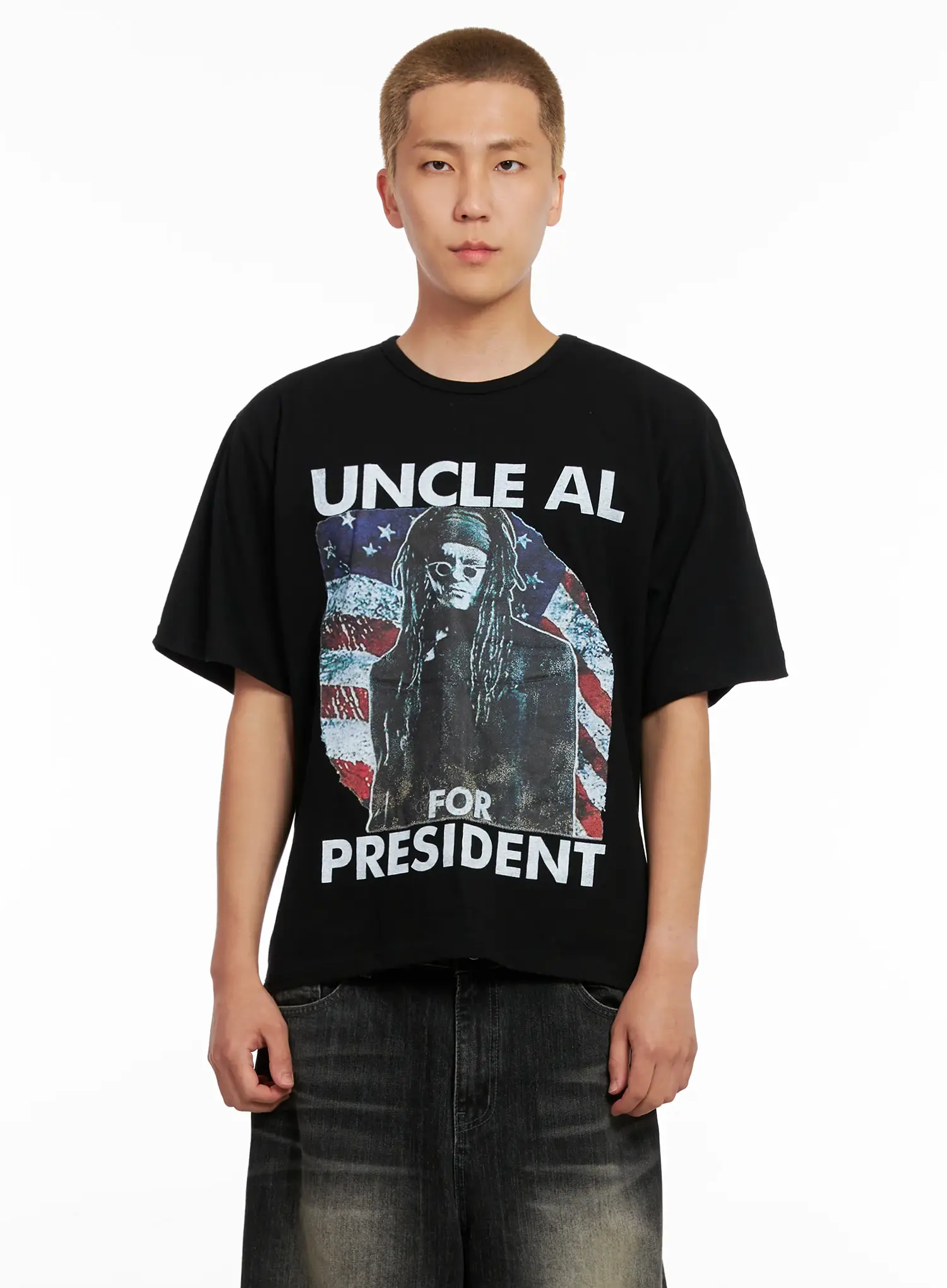 Men's Graphic Cotton Tee IL521 - Image 15