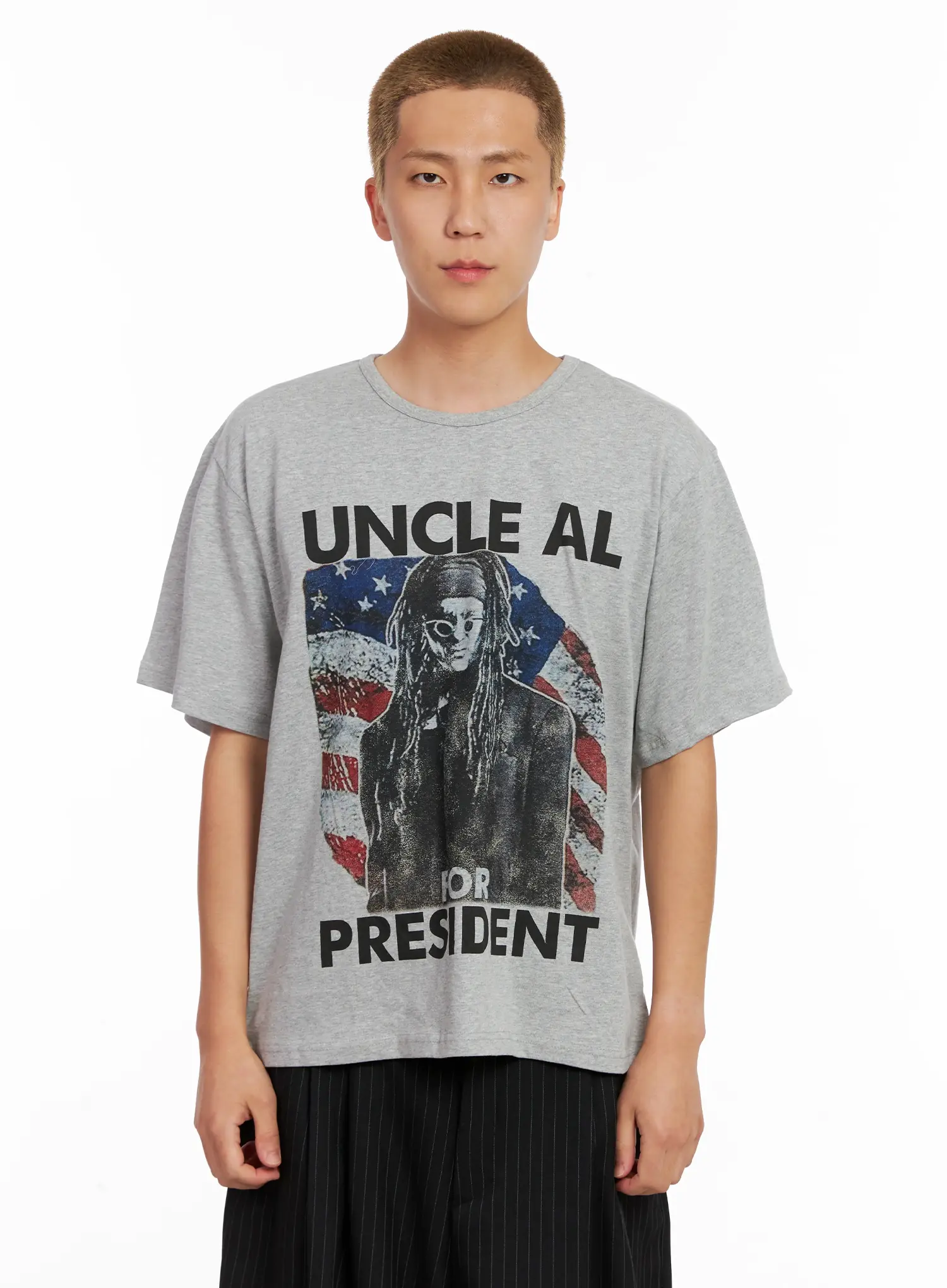 Men's Graphic Cotton Tee IL521 - Image 17