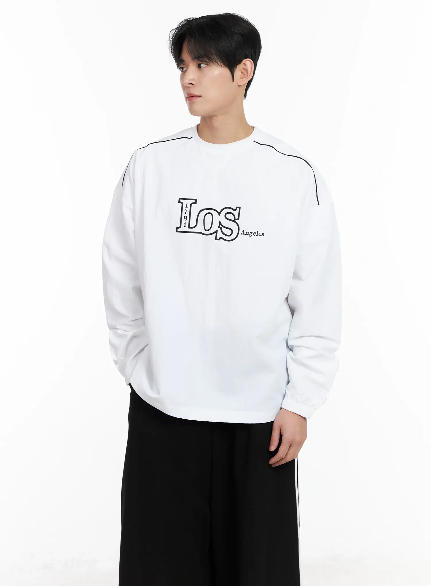 Men's Graphic Crewneck Sweatshirt IM523 - Image 19