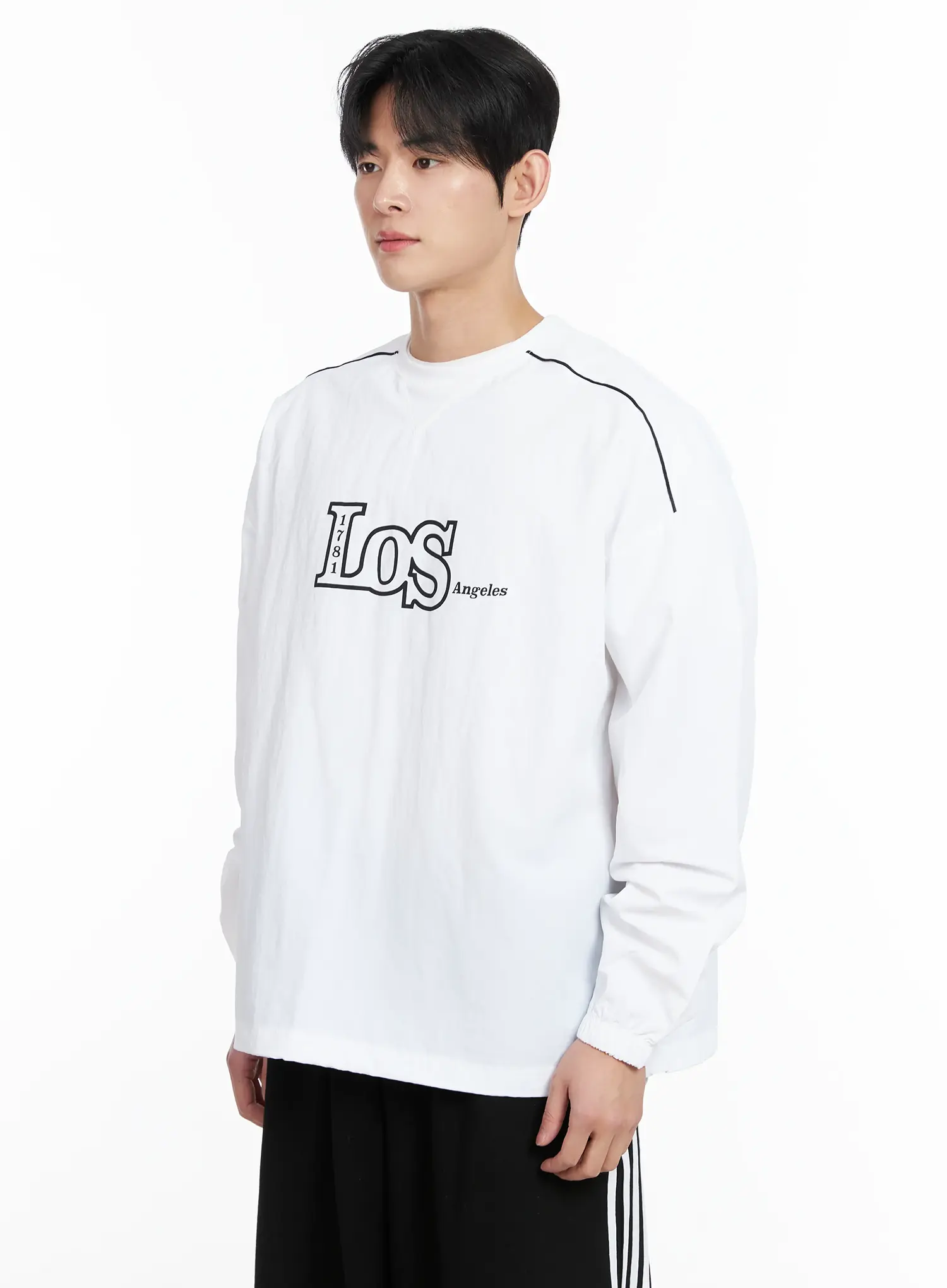 Men's Graphic Crewneck Sweatshirt IM523 - Image 7