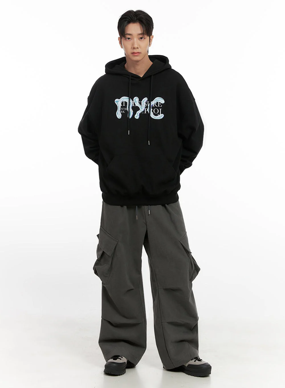 Men's Graphic Hooded Sweatshirt ID406 - Image 2