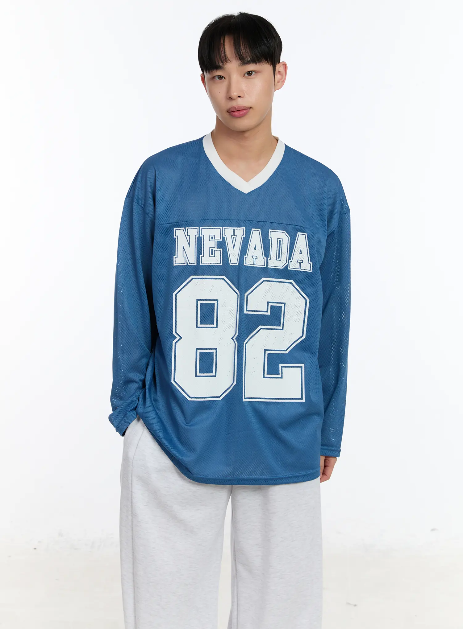 Men's Graphic Jersey Long Sleeve IA508
