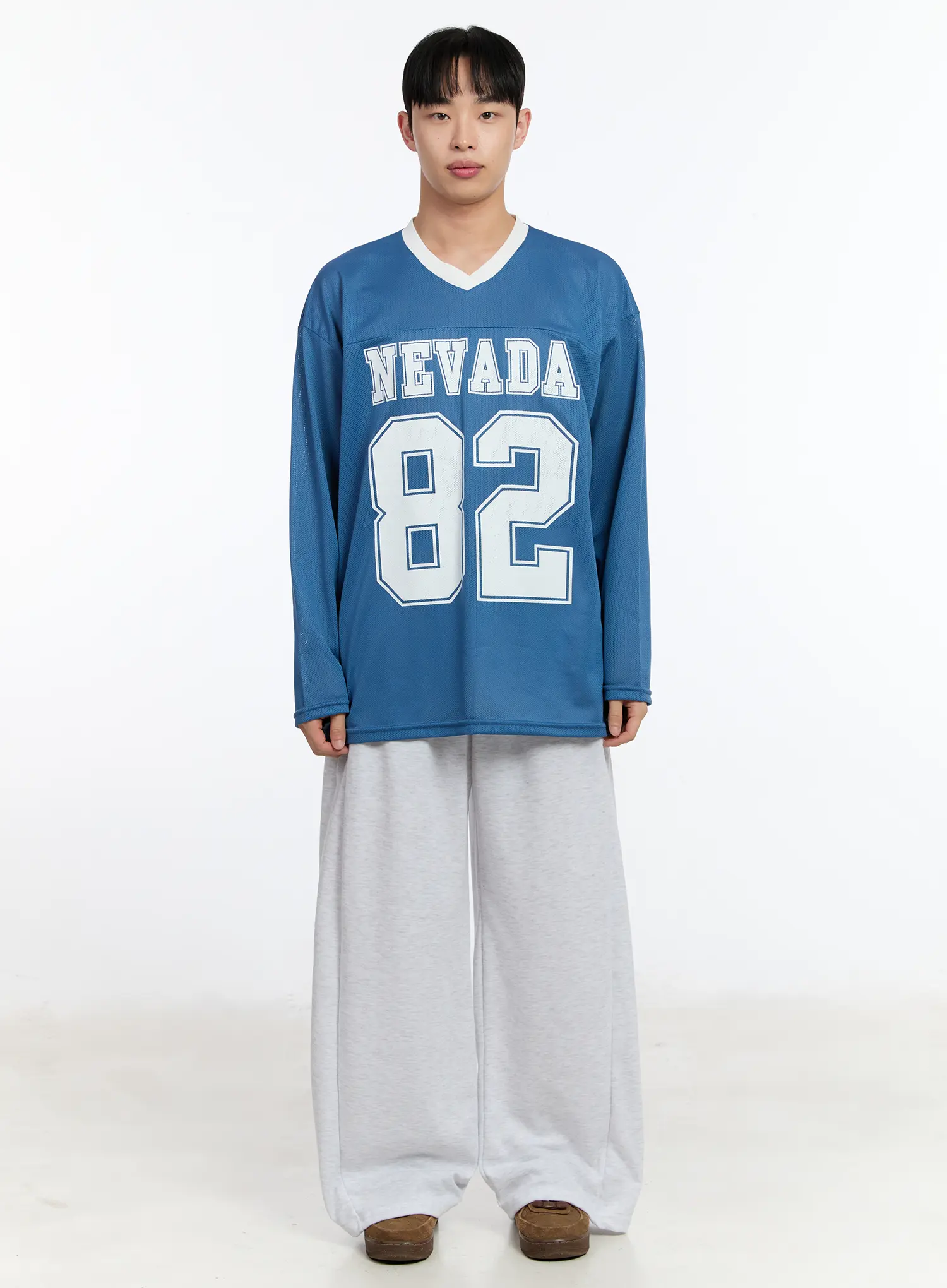 Men's Graphic Jersey Long Sleeve IA508 - Image 3