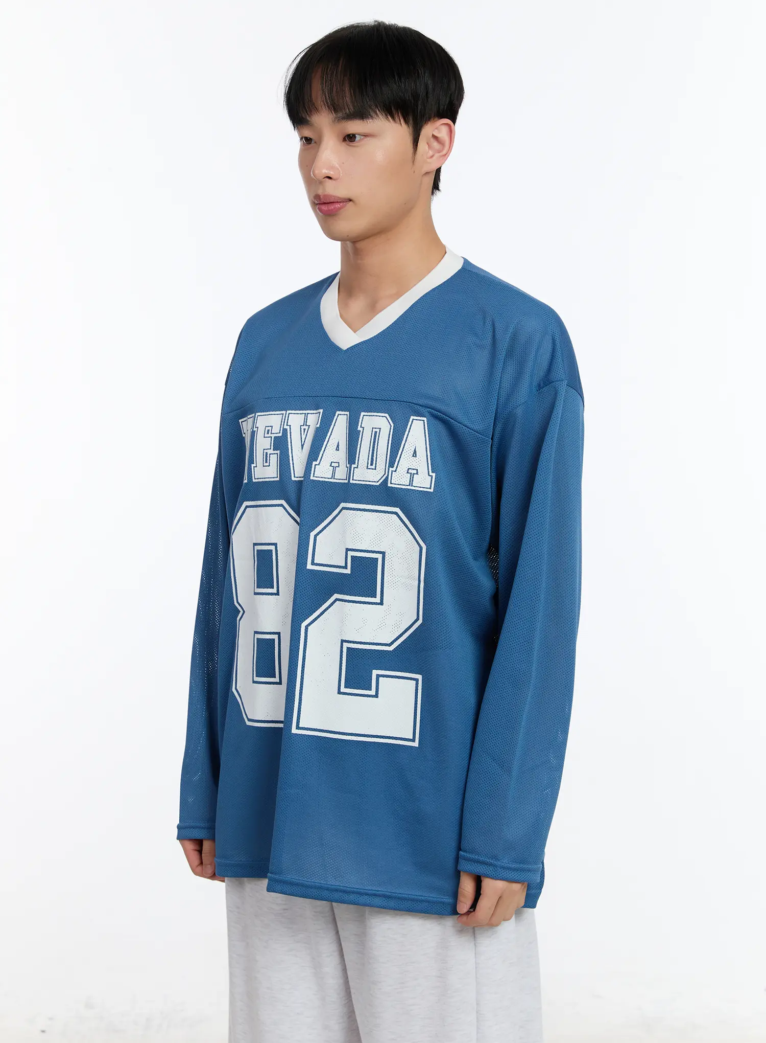 Men's Graphic Jersey Long Sleeve IA508 - Image 4
