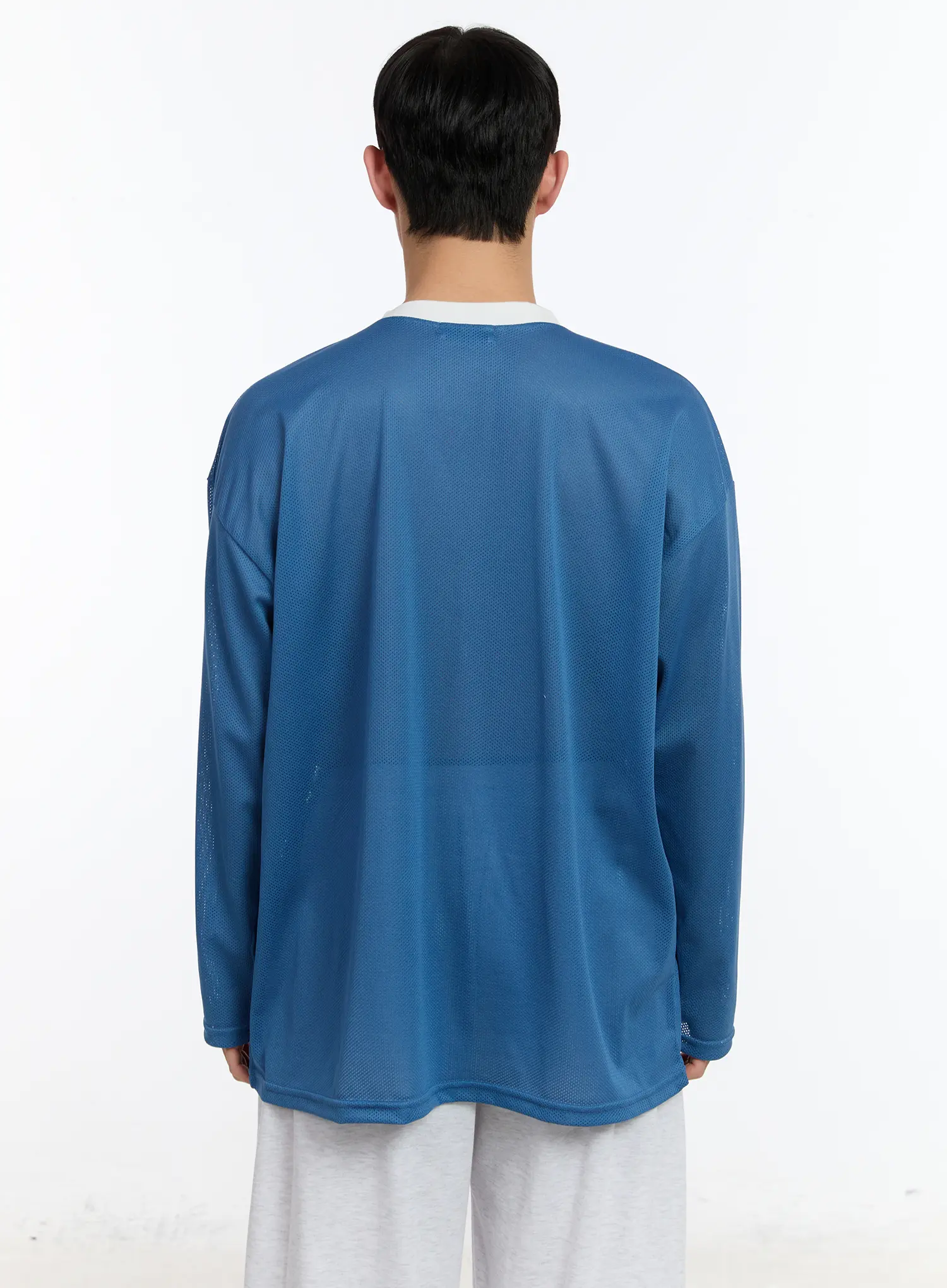 Men's Graphic Jersey Long Sleeve IA508 - Image 5