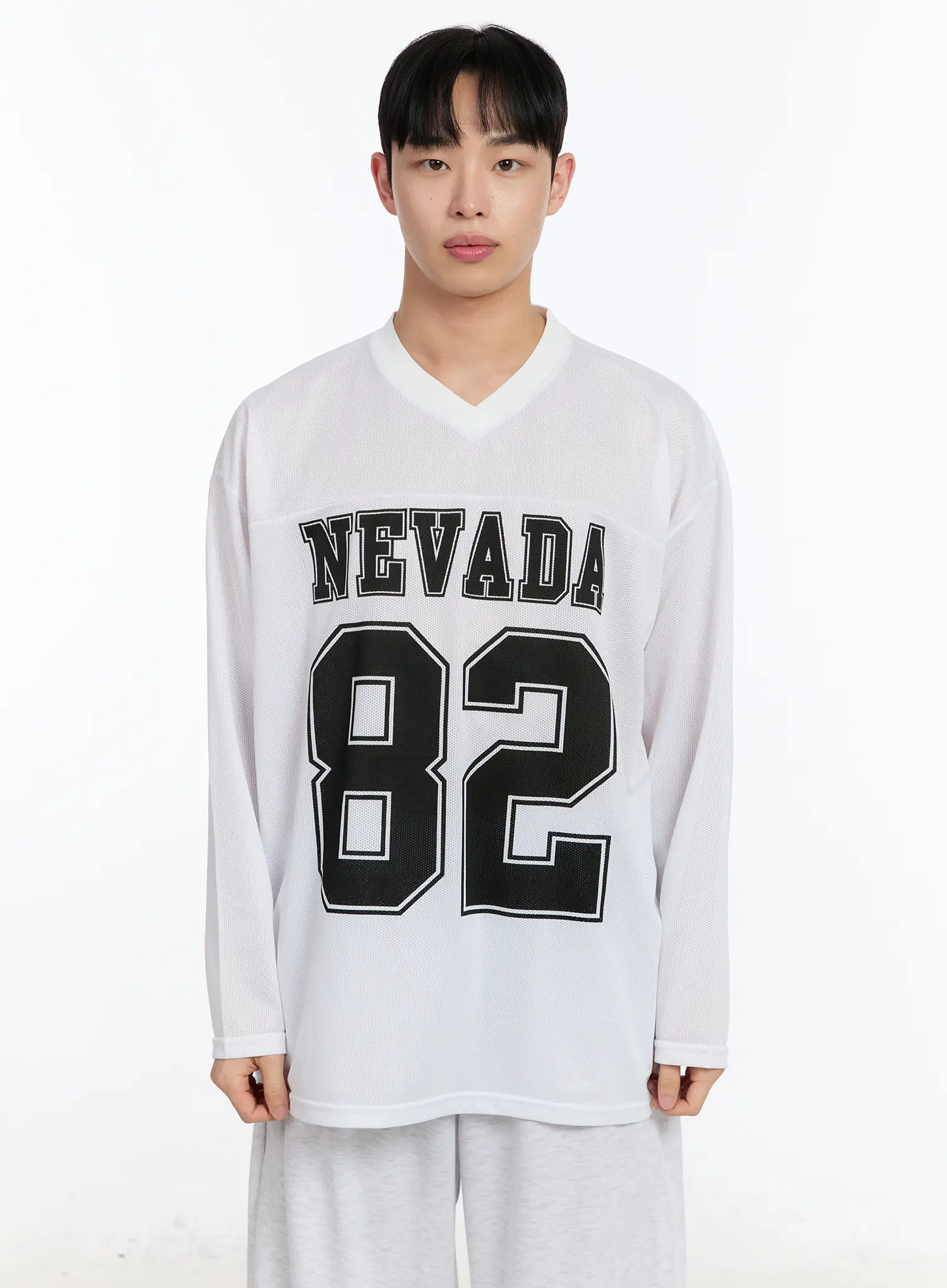 Men's Graphic Jersey Long Sleeve IA508 - Image 8