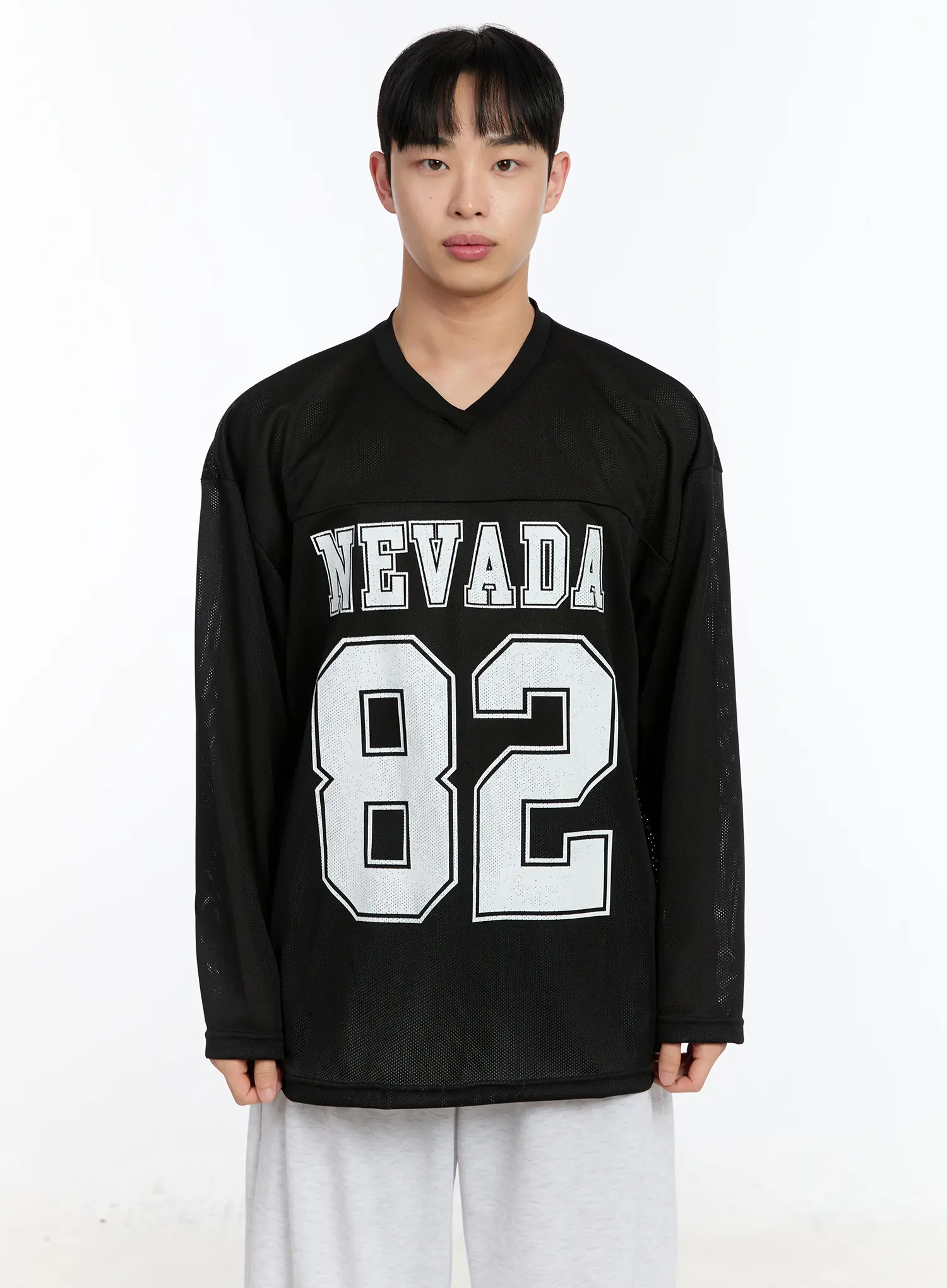 Men's Graphic Jersey Long Sleeve IA508 - Image 9