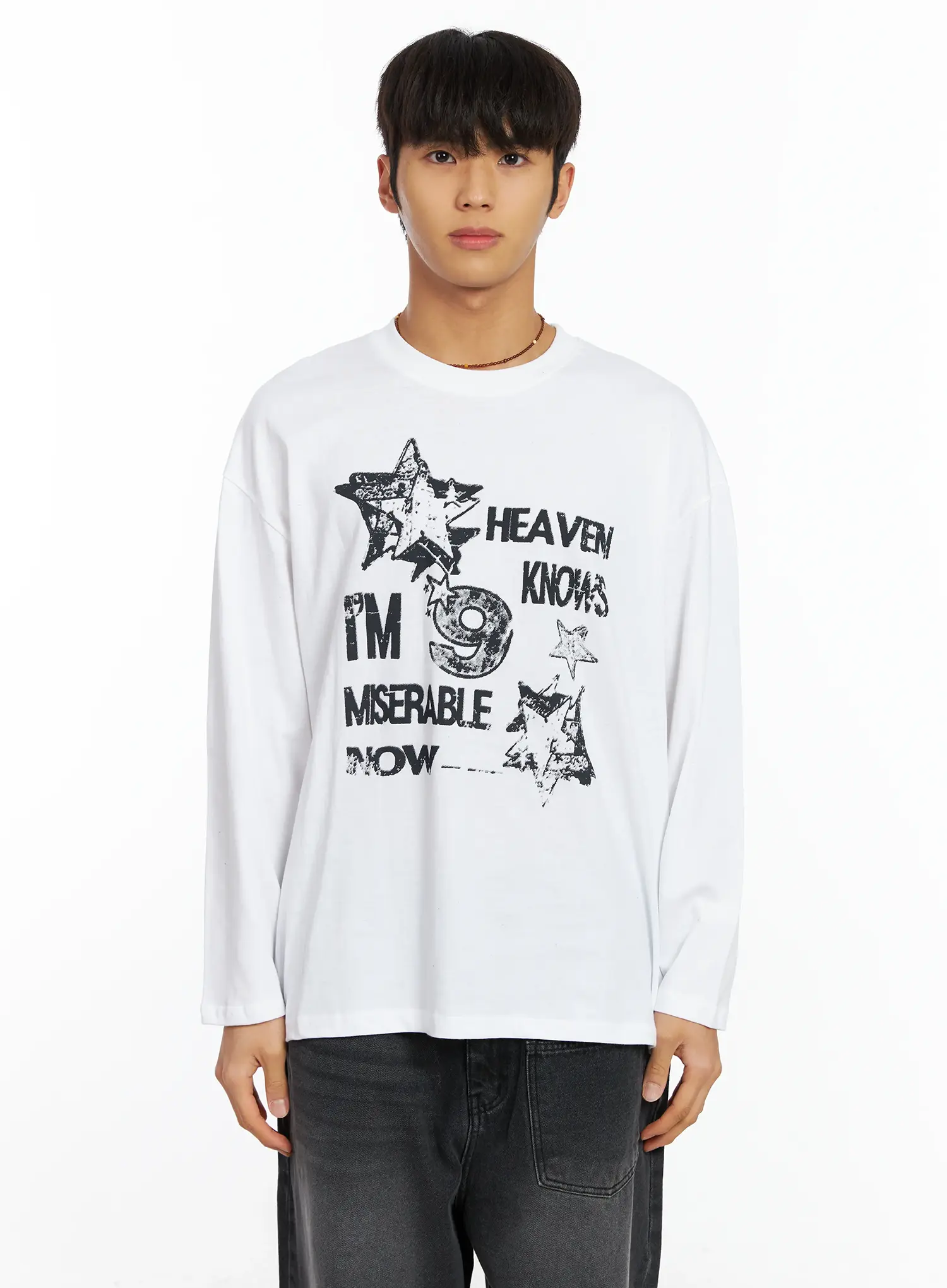 Men's Graphic Long Sleeve Hoodie IF506 - Image 11