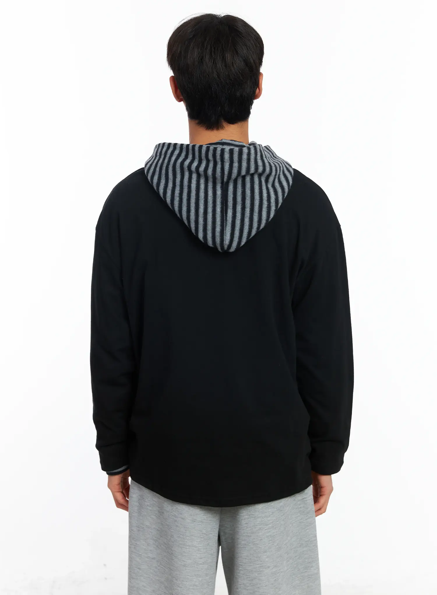 Men's Graphic Long Sleeve Hoodie IF506 - Image 5